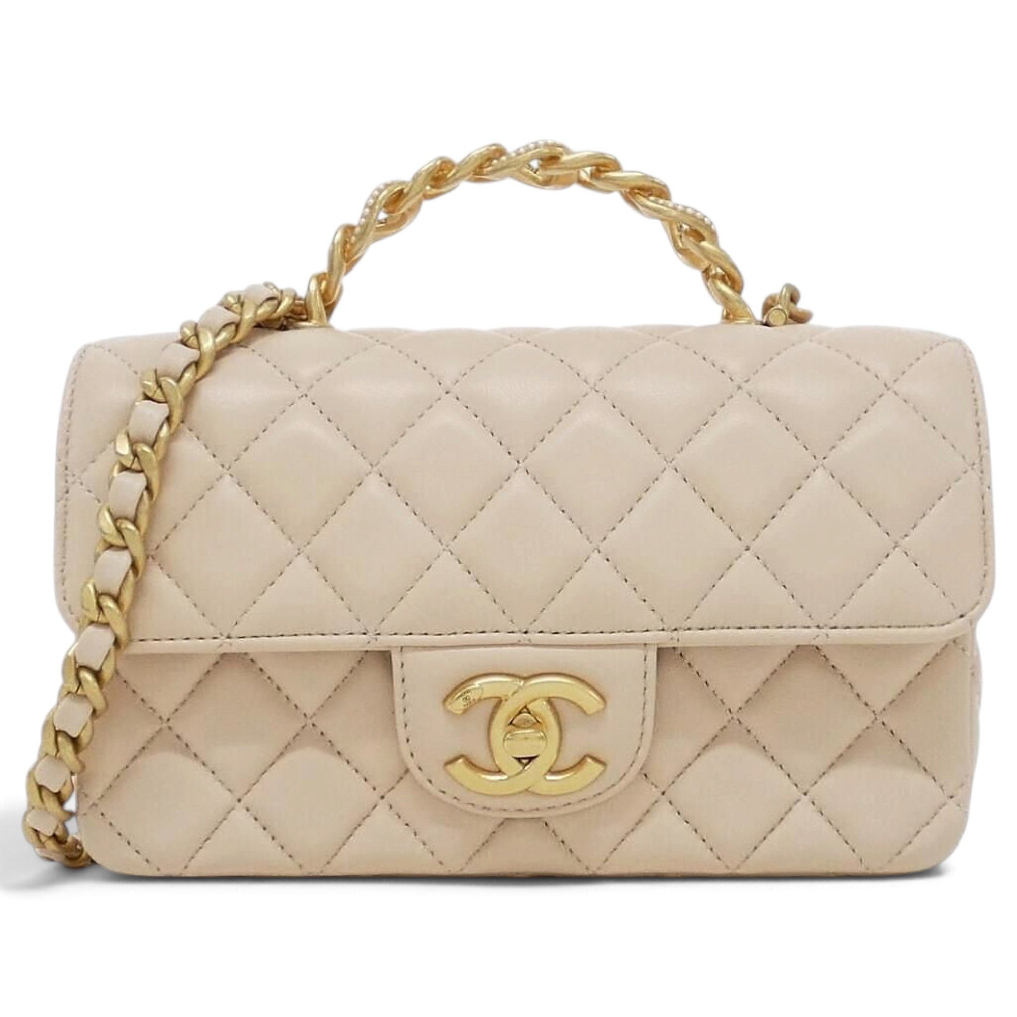 Leather handbag