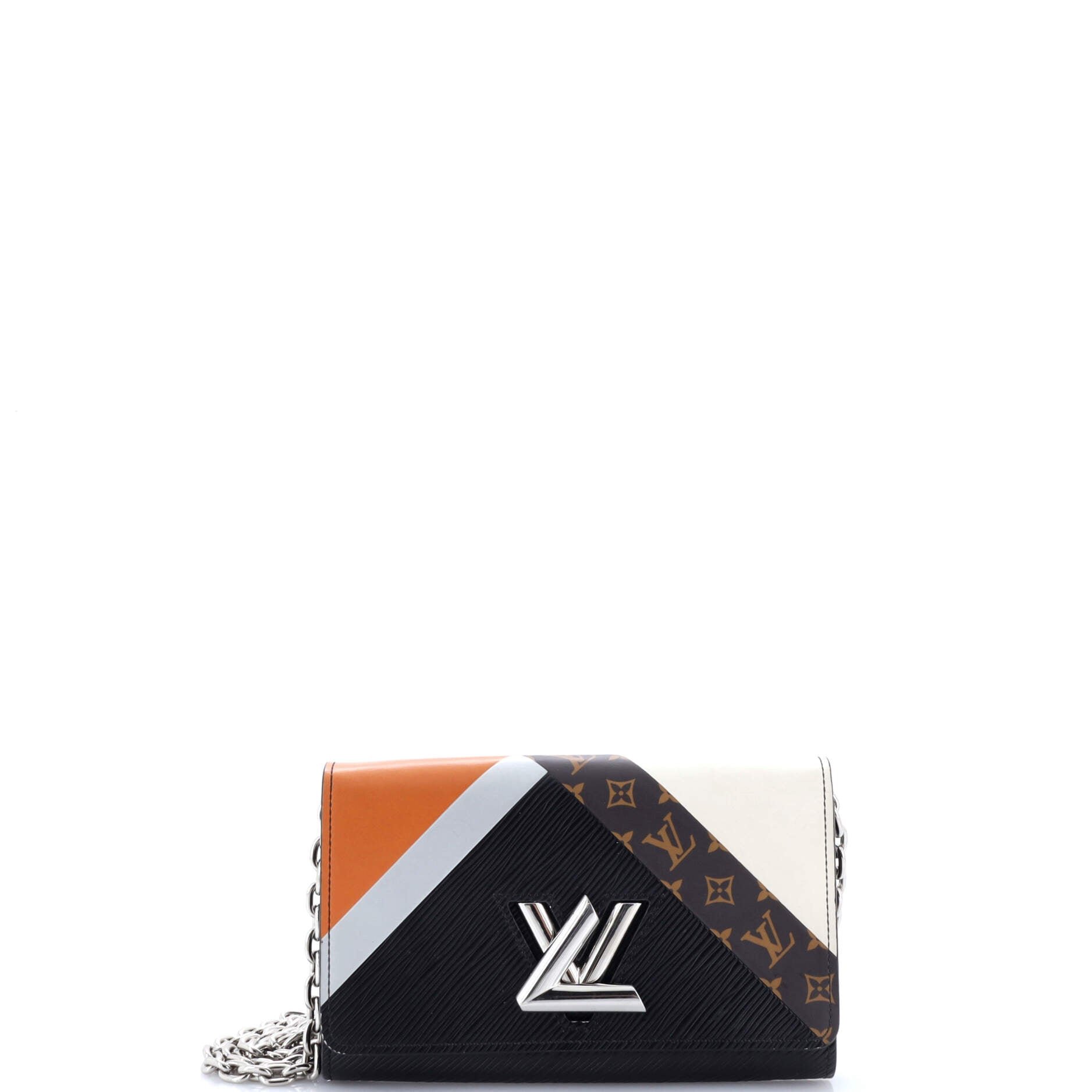 Louis Vuitton Twist Chain Wallet Limited Edition Monogram Canvas