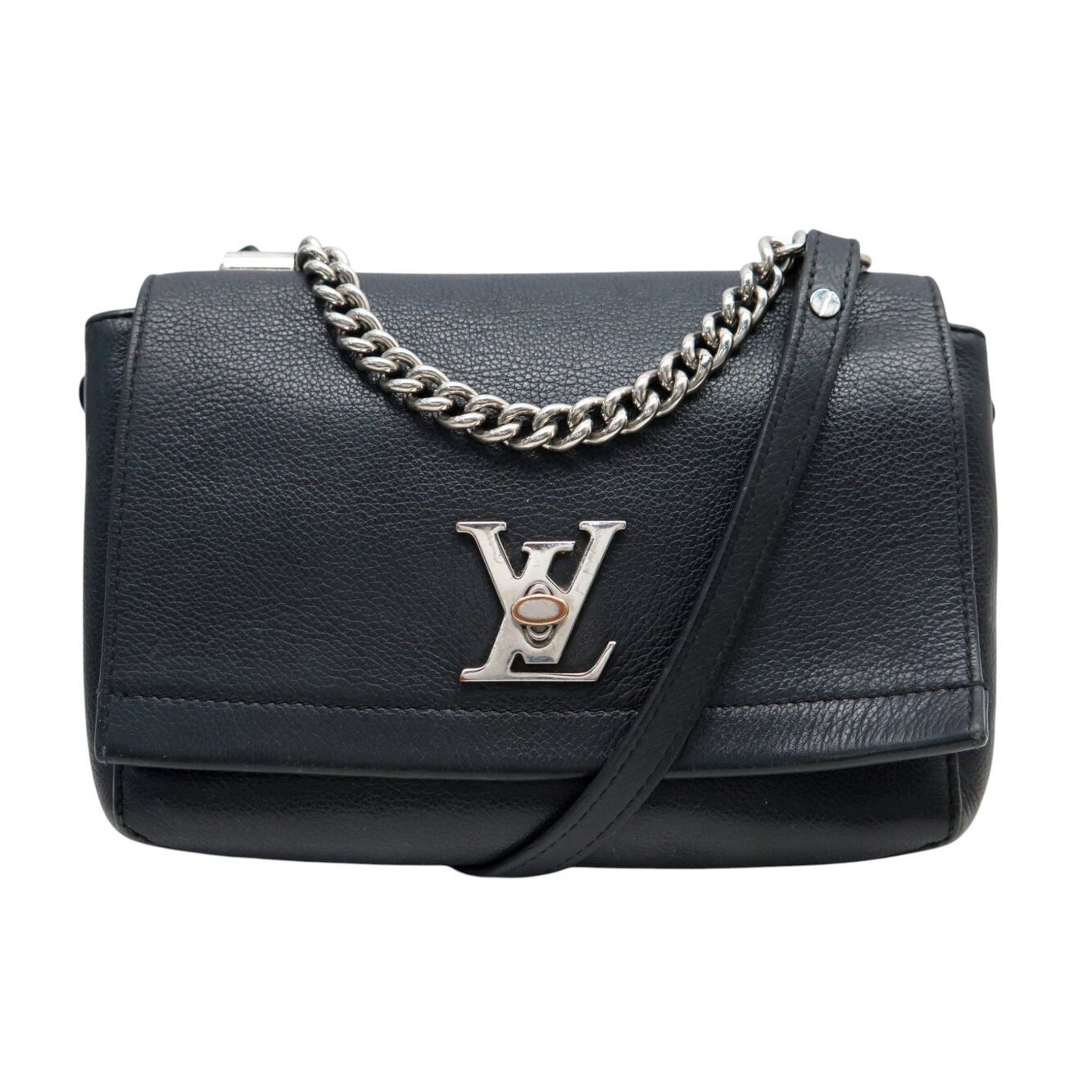 Lockme leather crossbody bag