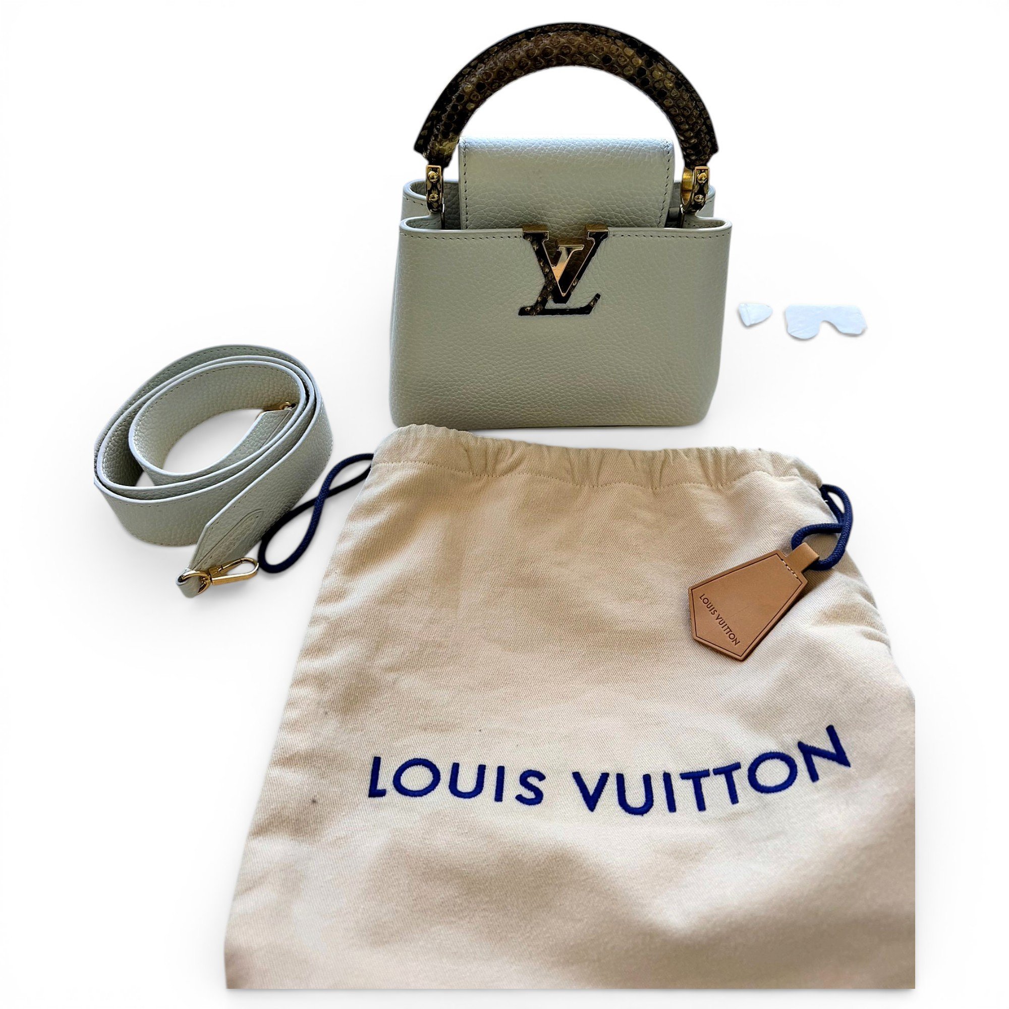 Capucines leather handbag