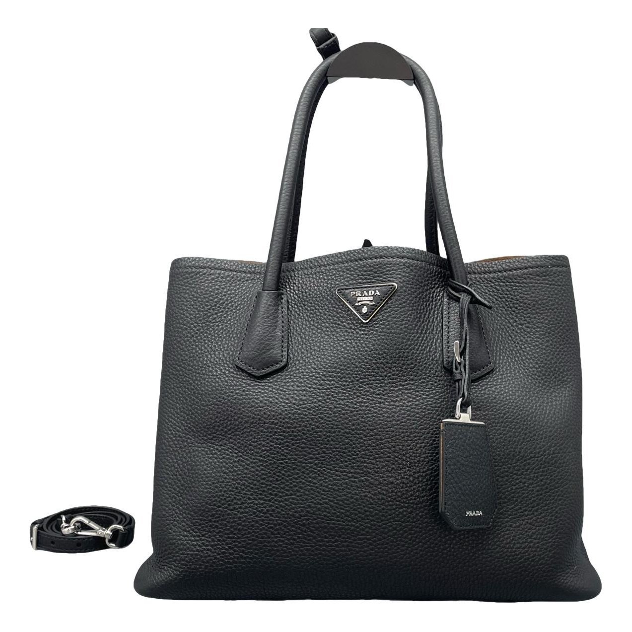 Leather tote