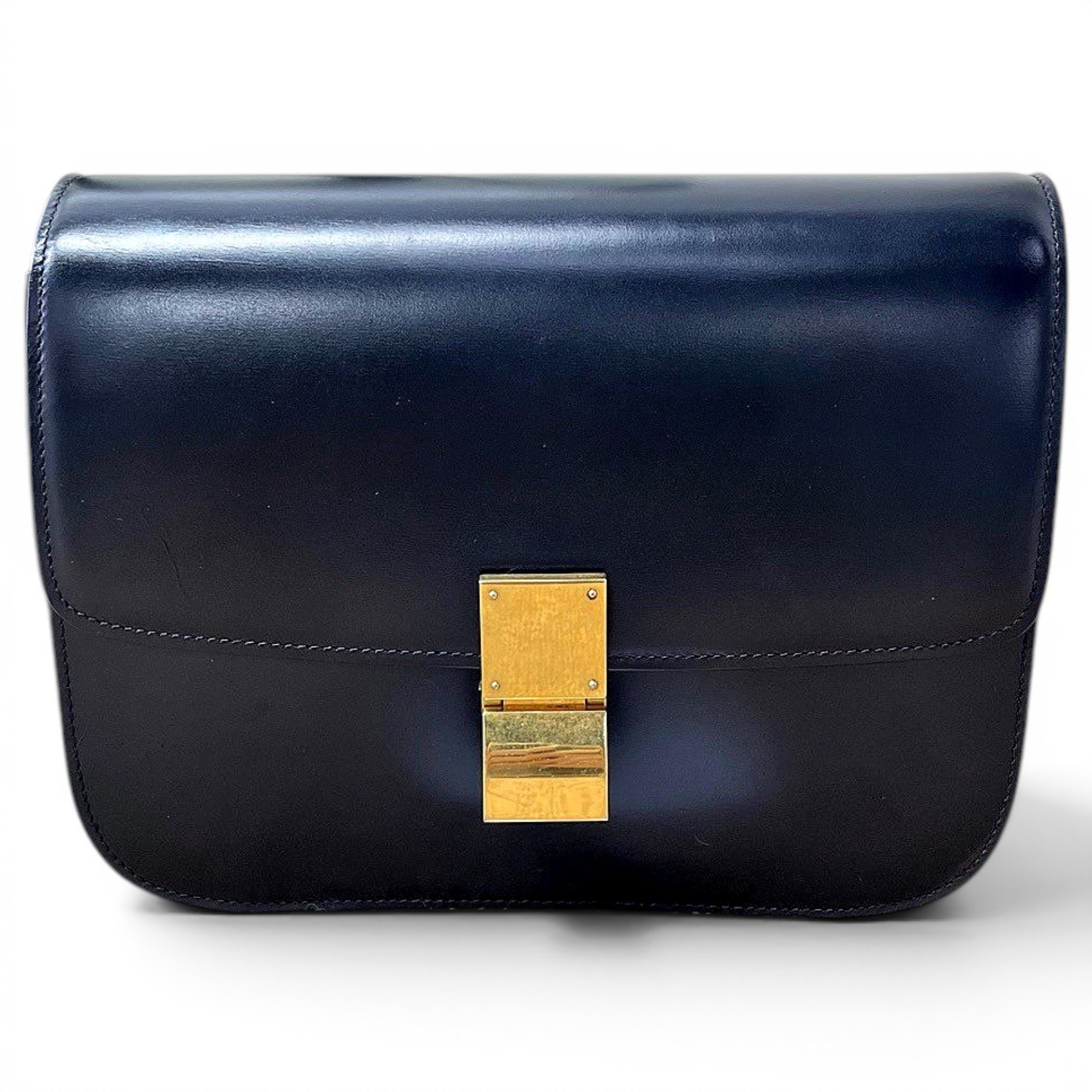 Classic leather handbag
