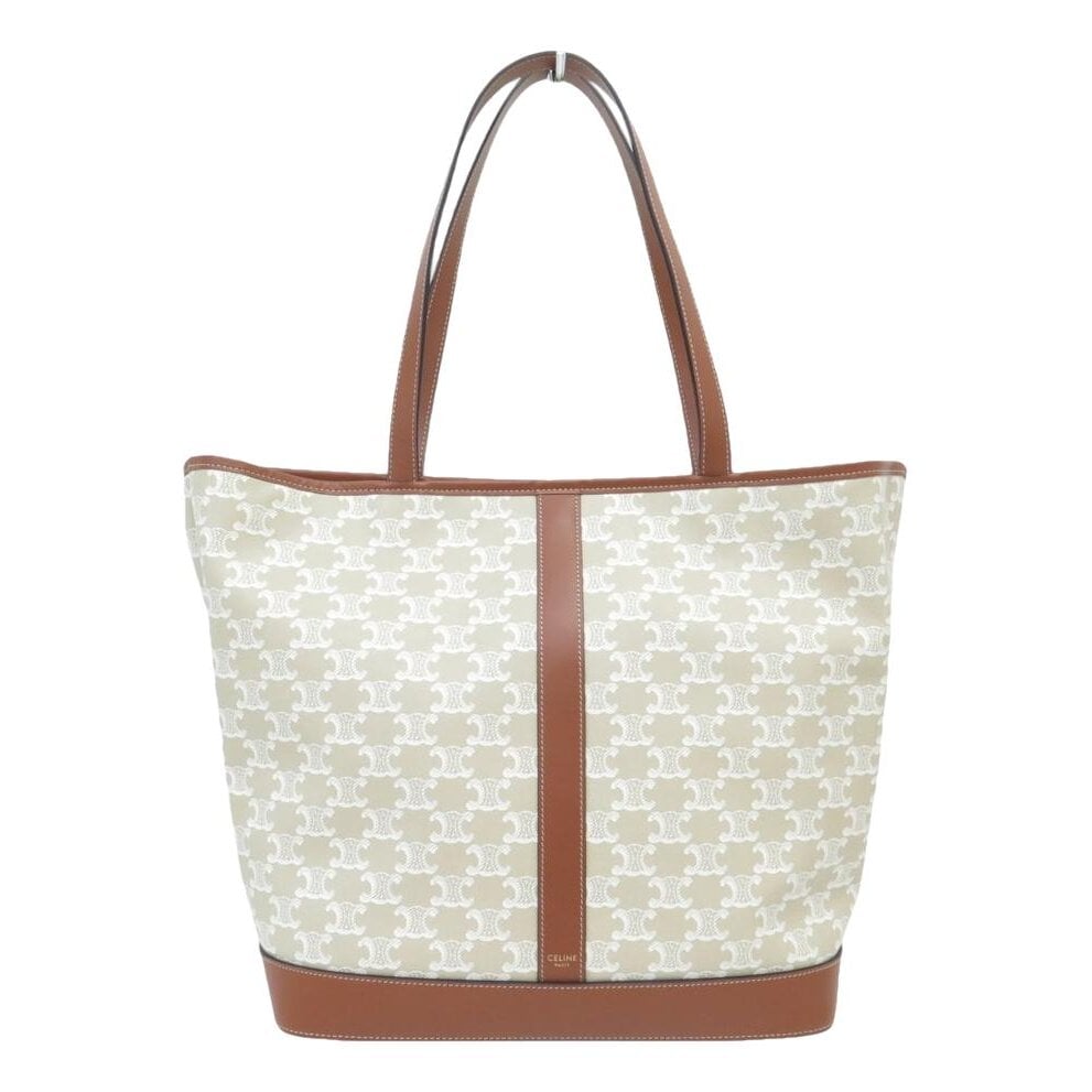 Triomphe leather handbag