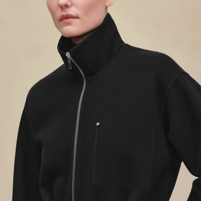 Noir Short Coat