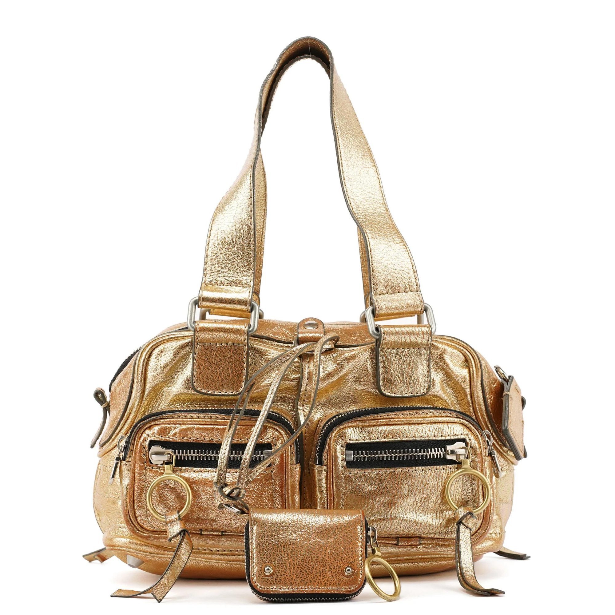 Paddington leather bowling bag