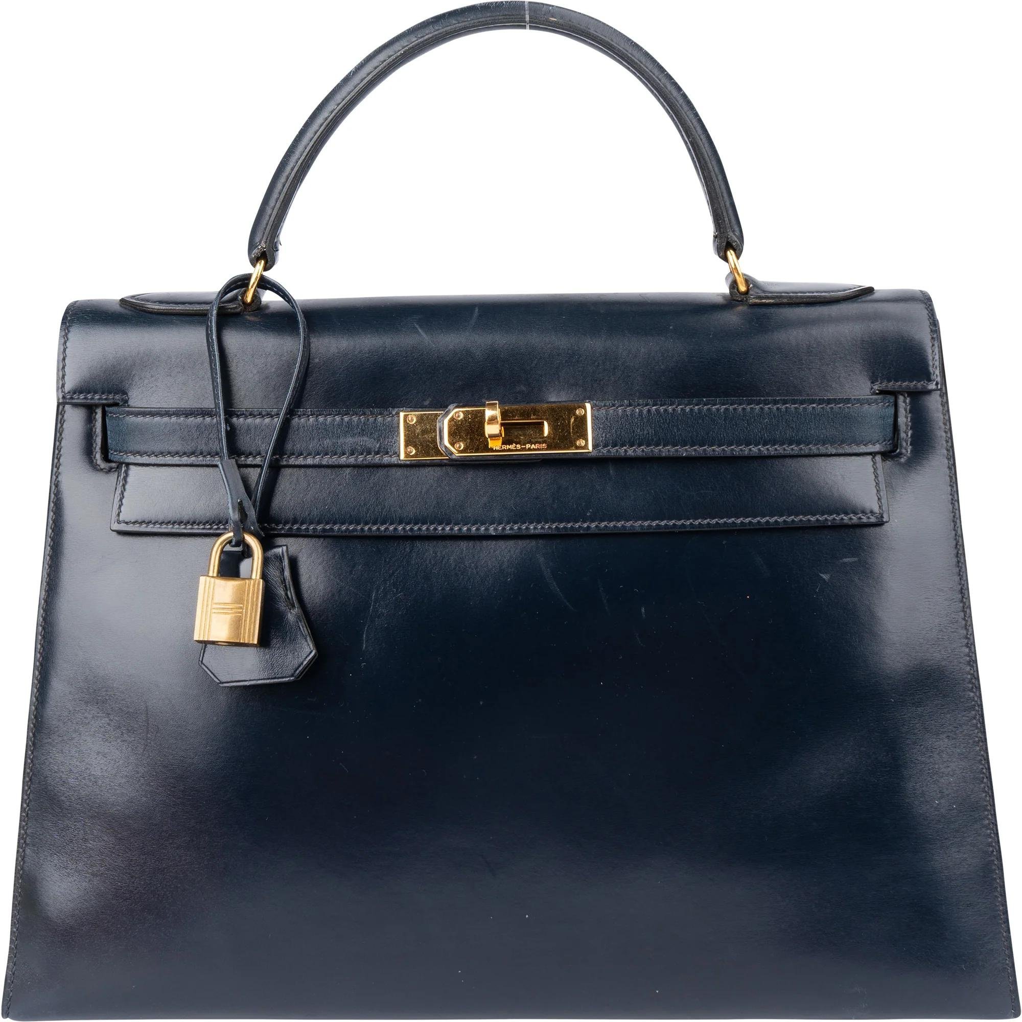 Hermes Kelly 32 Handbag 1980
