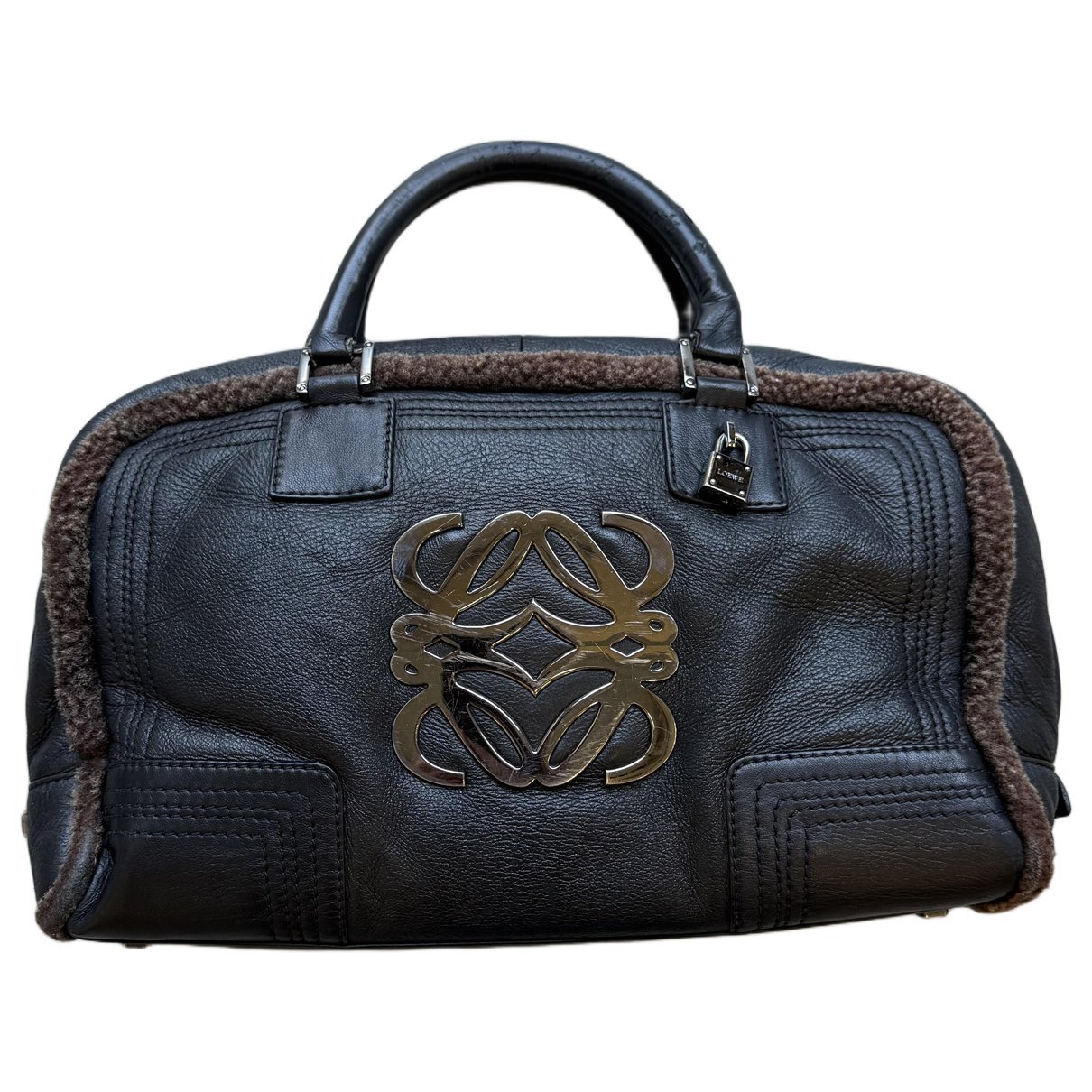 Leather handbag
