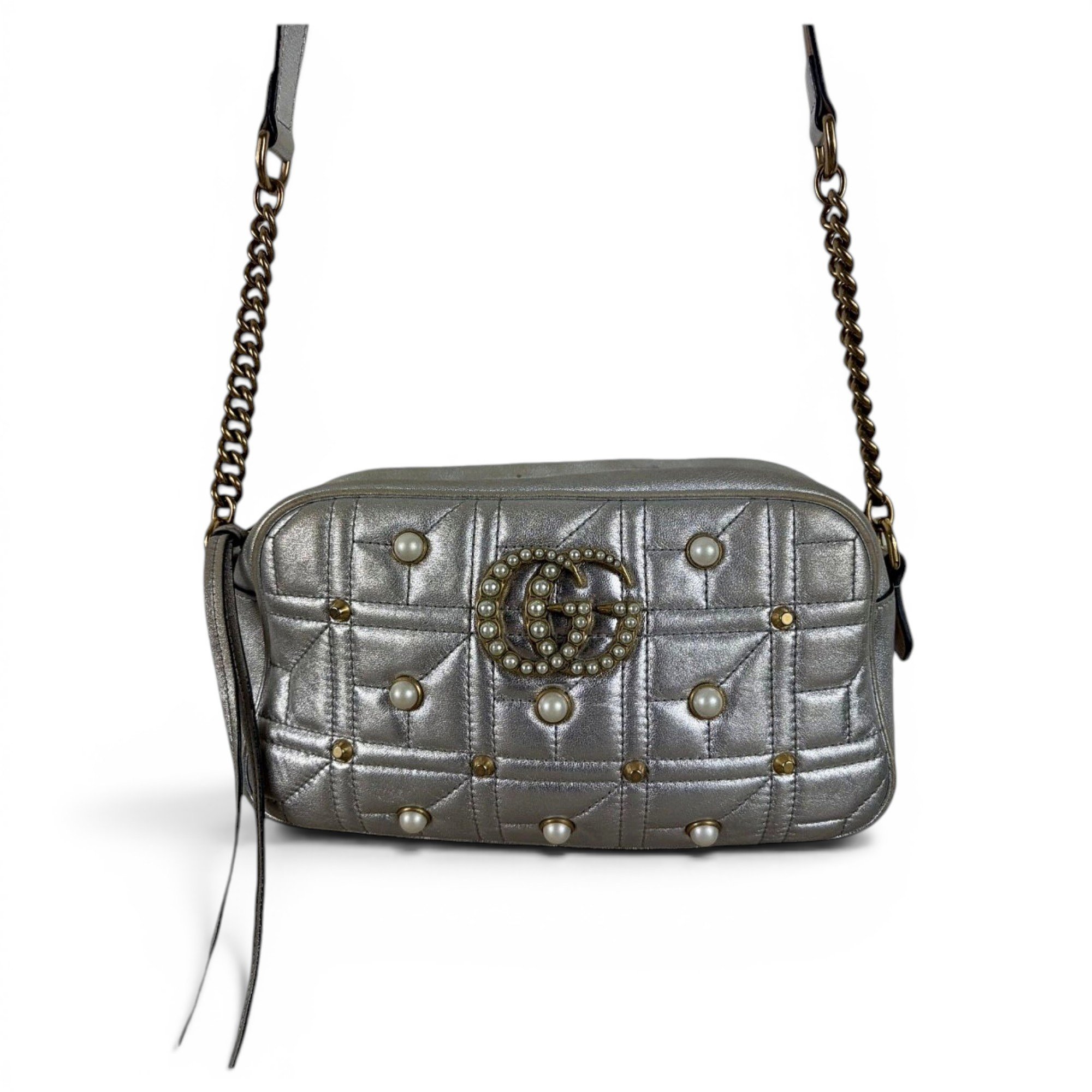 GG Marmont leather crossbody bag