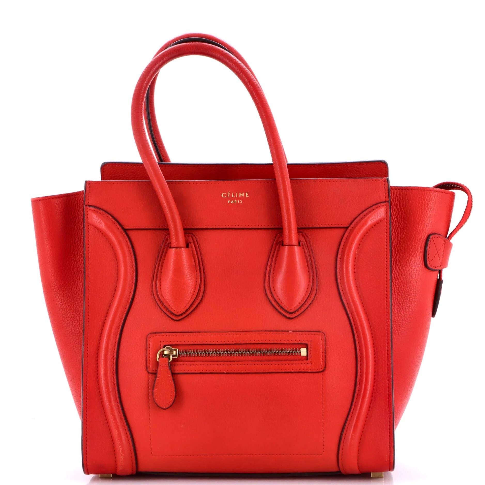 Leather tote