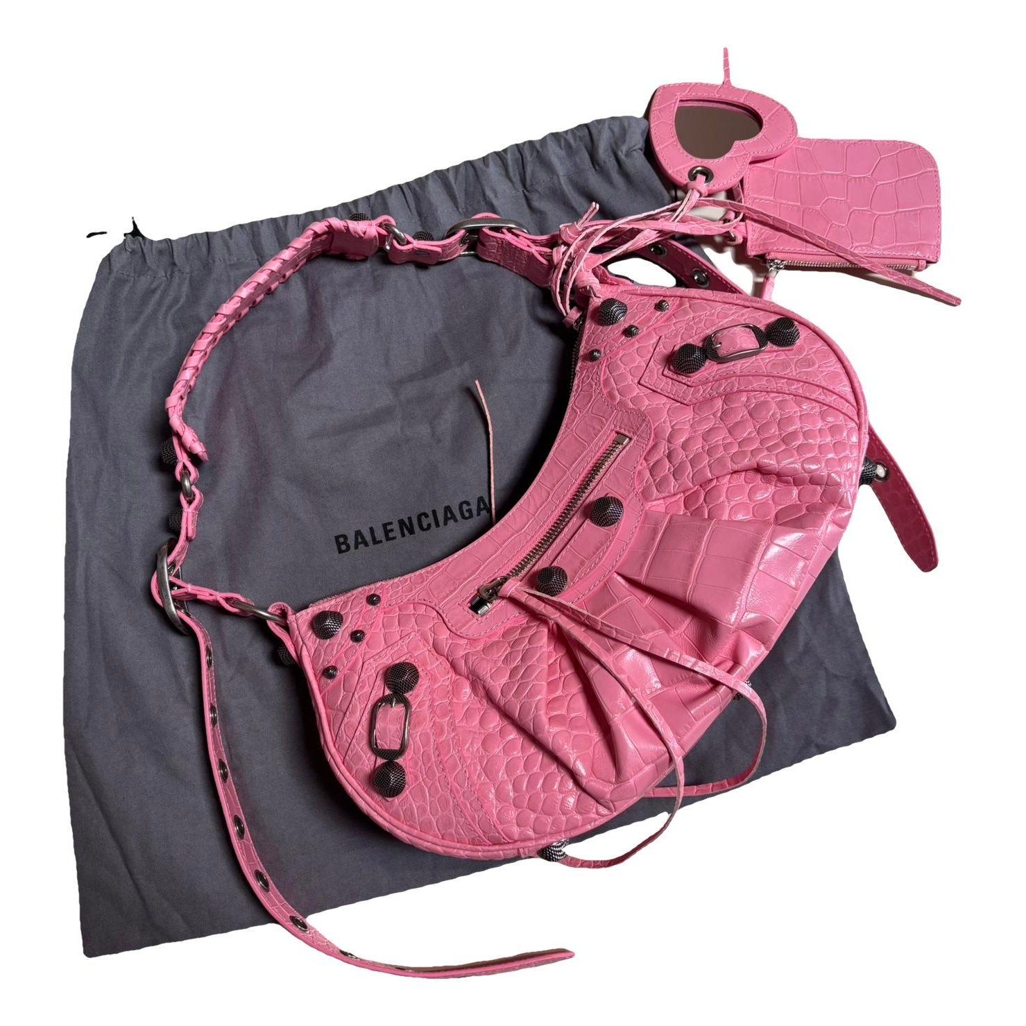 Le Cagole leather handbag