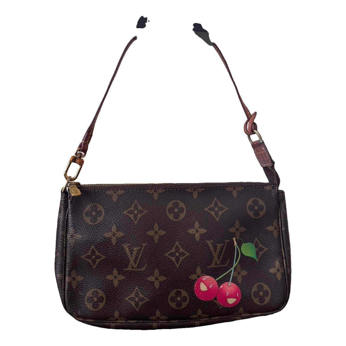 Louis Vuitton Pochette Accessoire cloth handbag