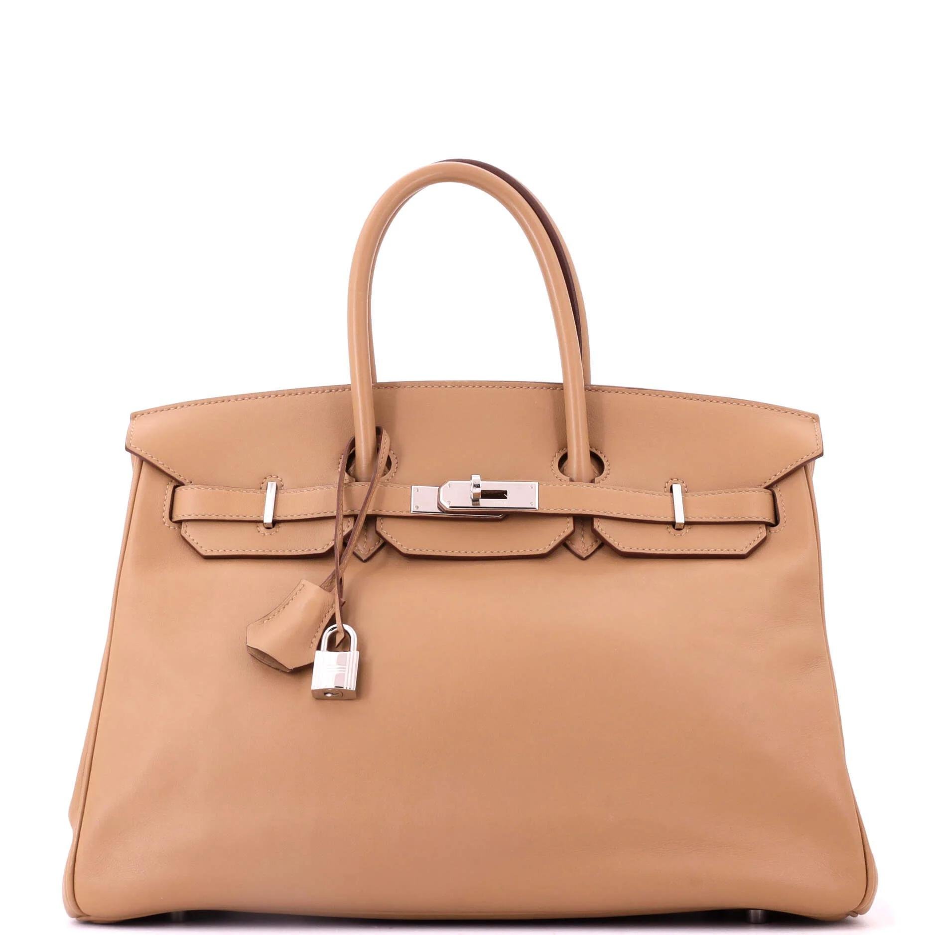 Birkin 35 leather tote