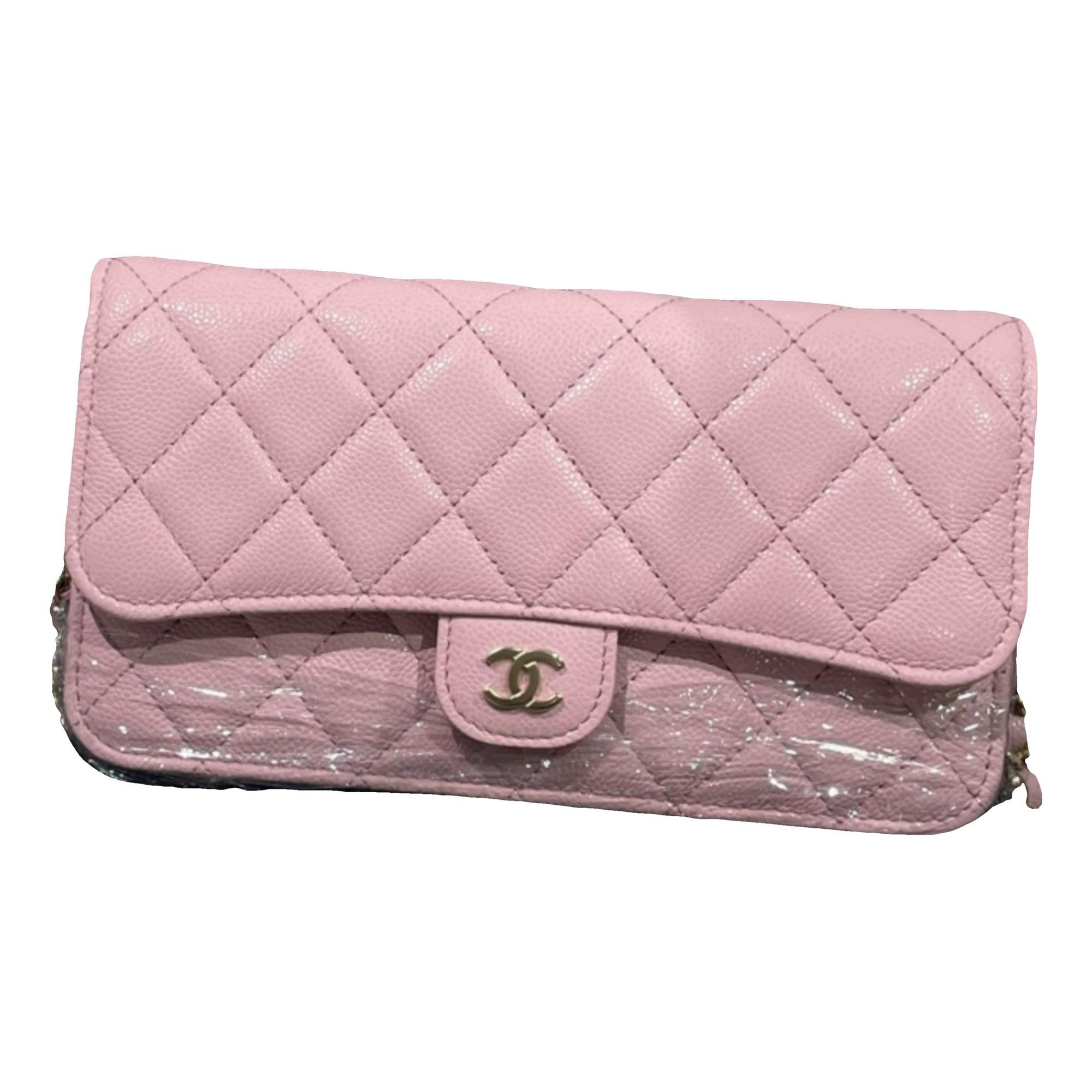 Wallet On Chain Timeless/Classique leather crossbody bag