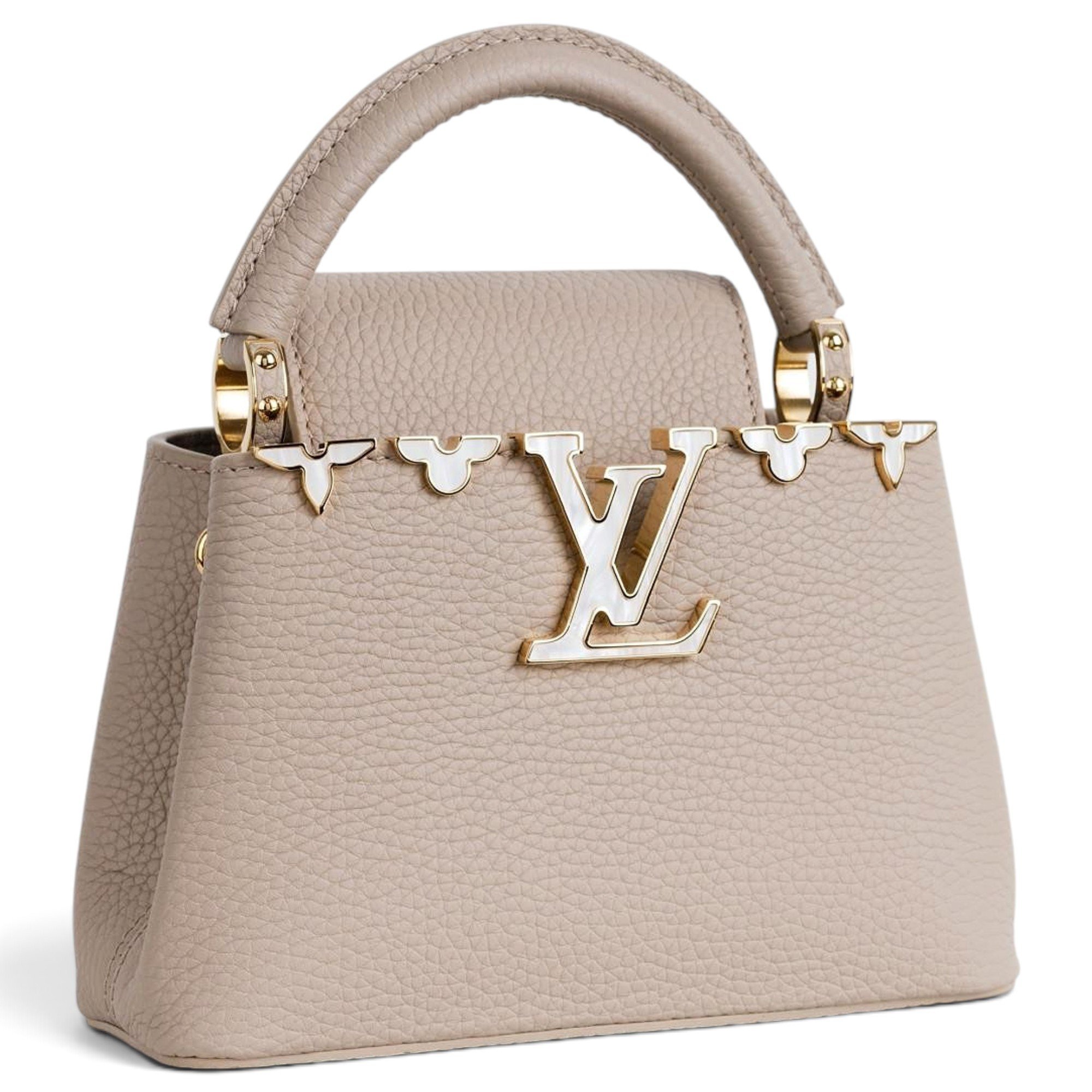 Capucines leather handbag