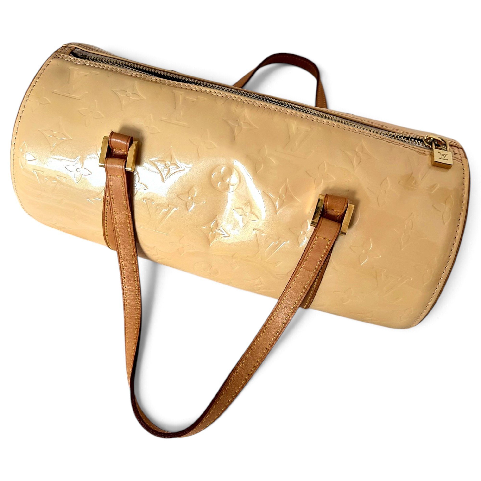 Bedford patent leather handbag