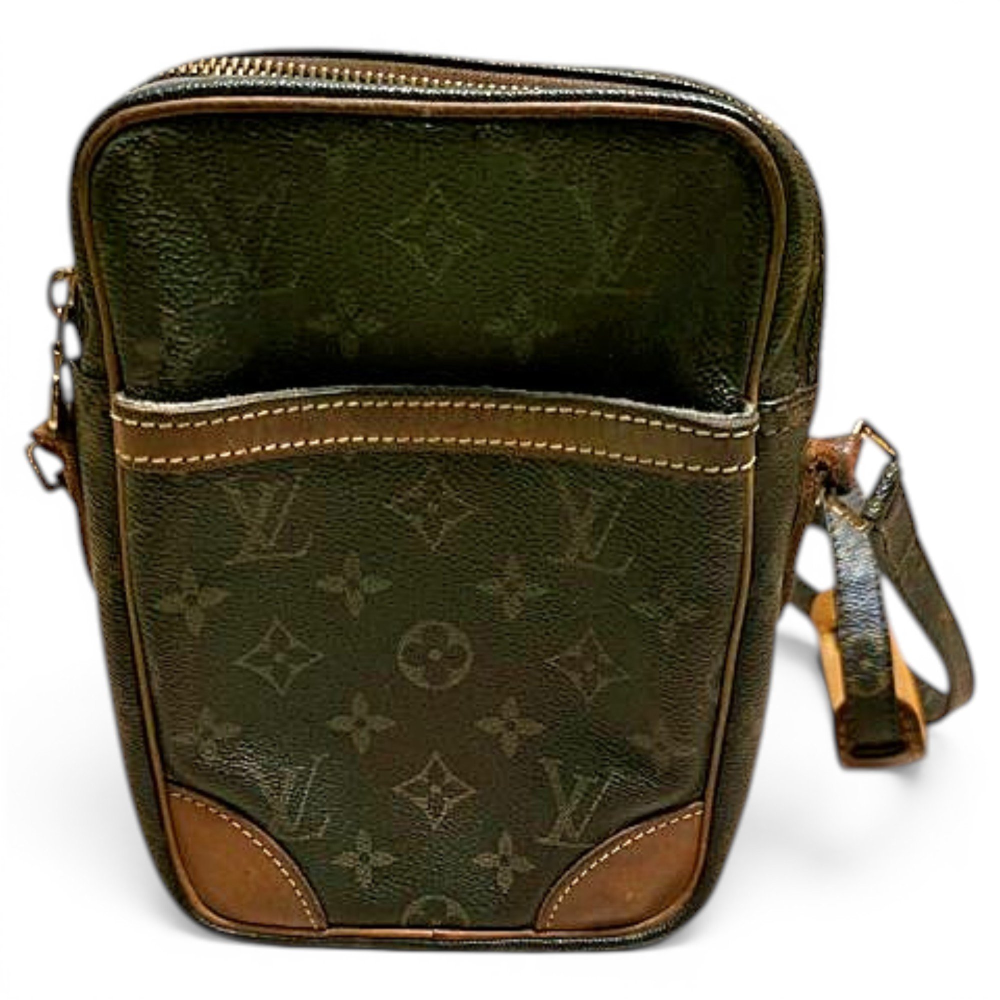 Danube leather crossbody bag