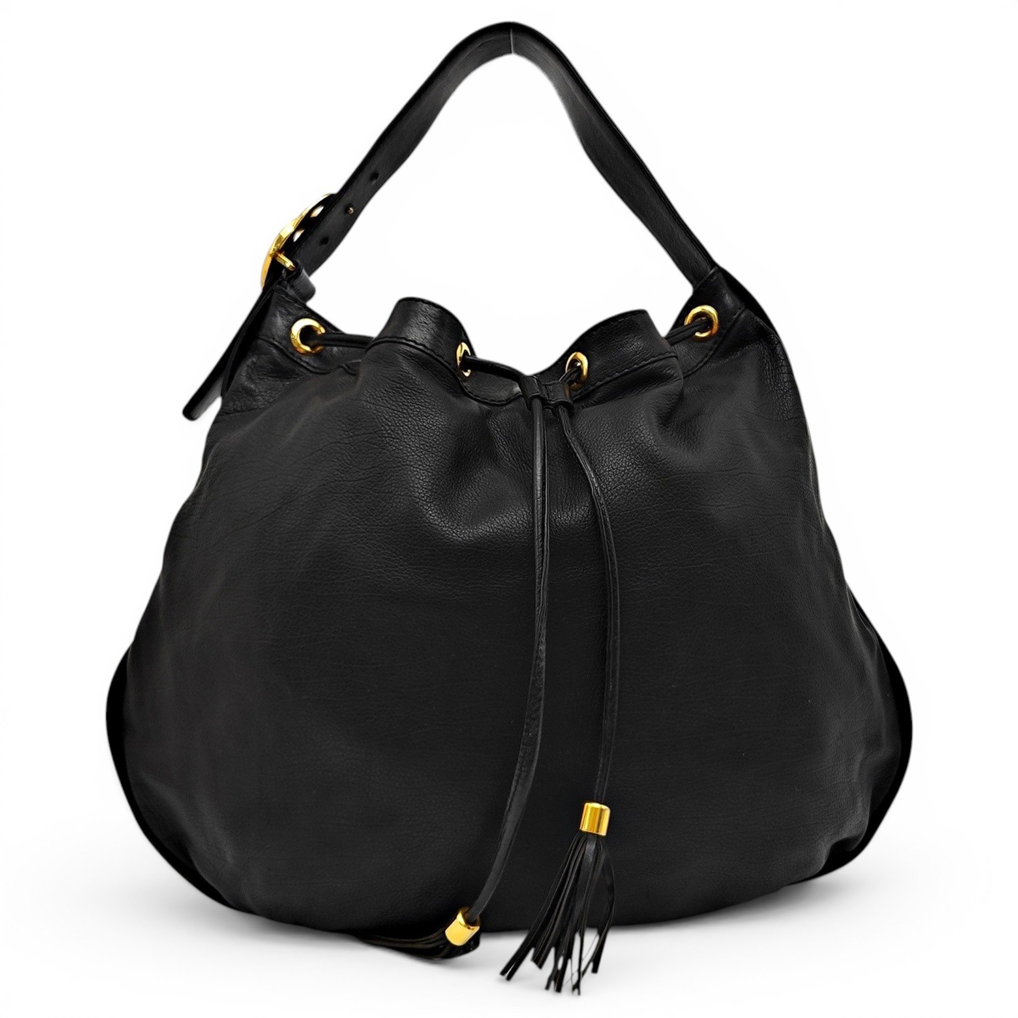 Leather handbag