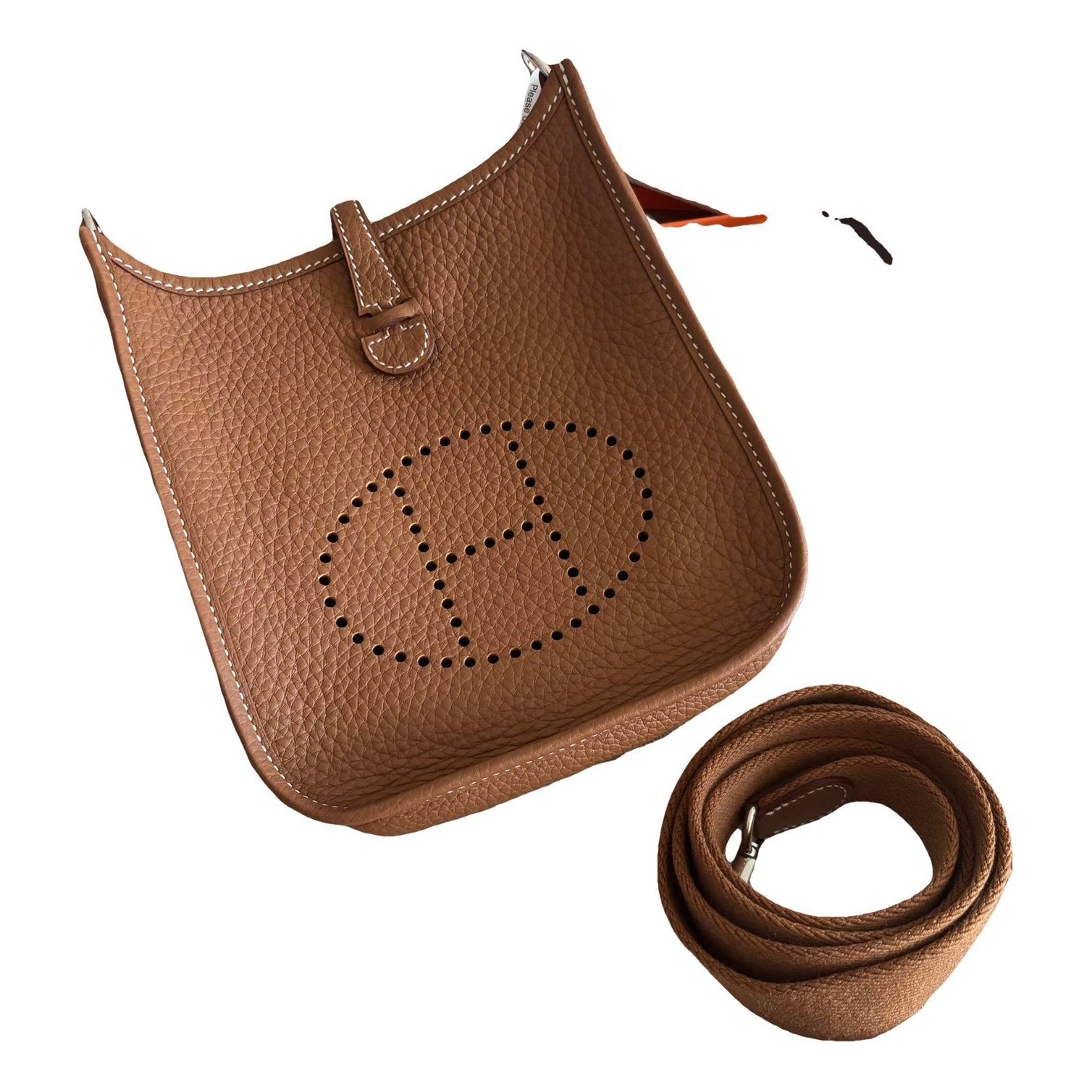 Evelyne leather crossbody bag