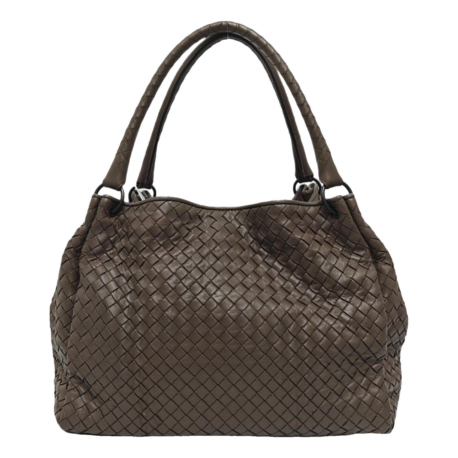 Parachute leather handbag