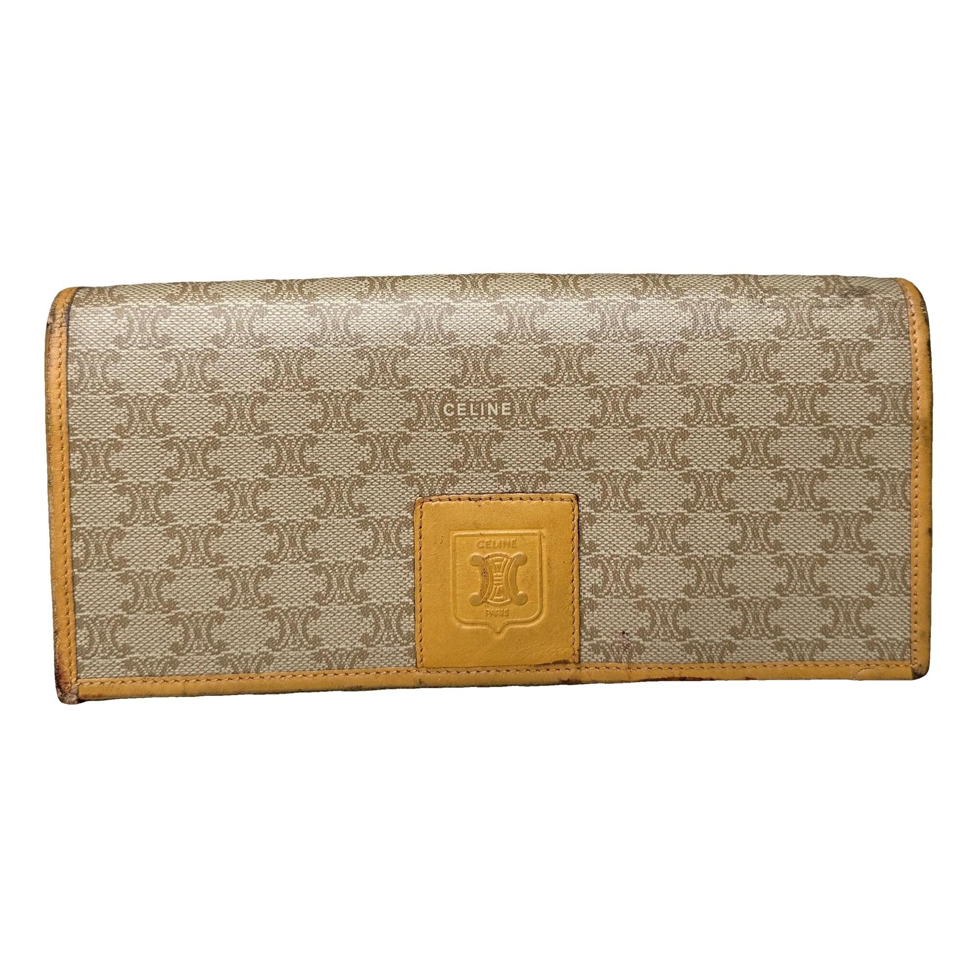 Triomphe leather mini bag