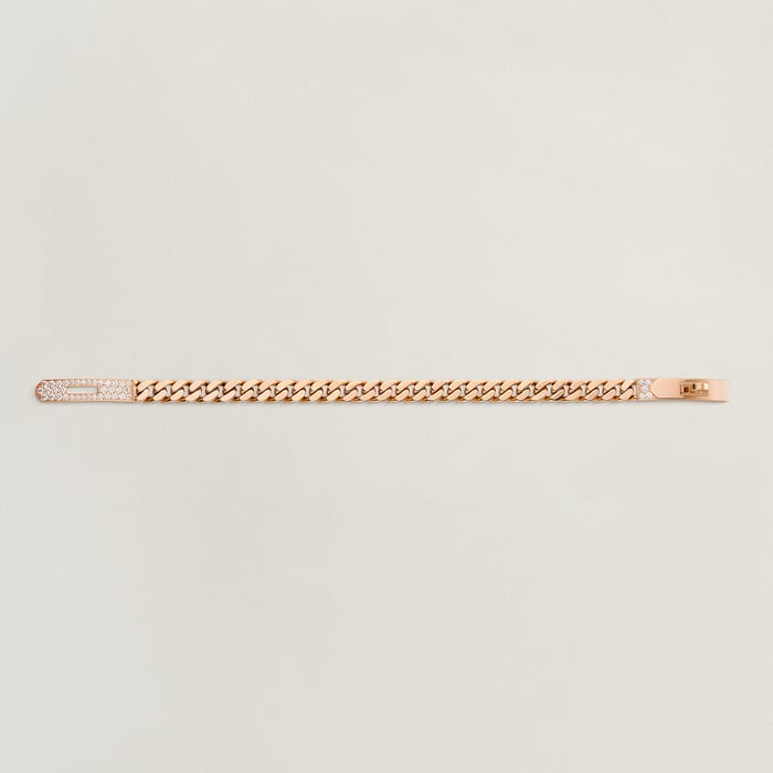 Sans Coloris Kelly Gourmette Bracelet, Very Small Model