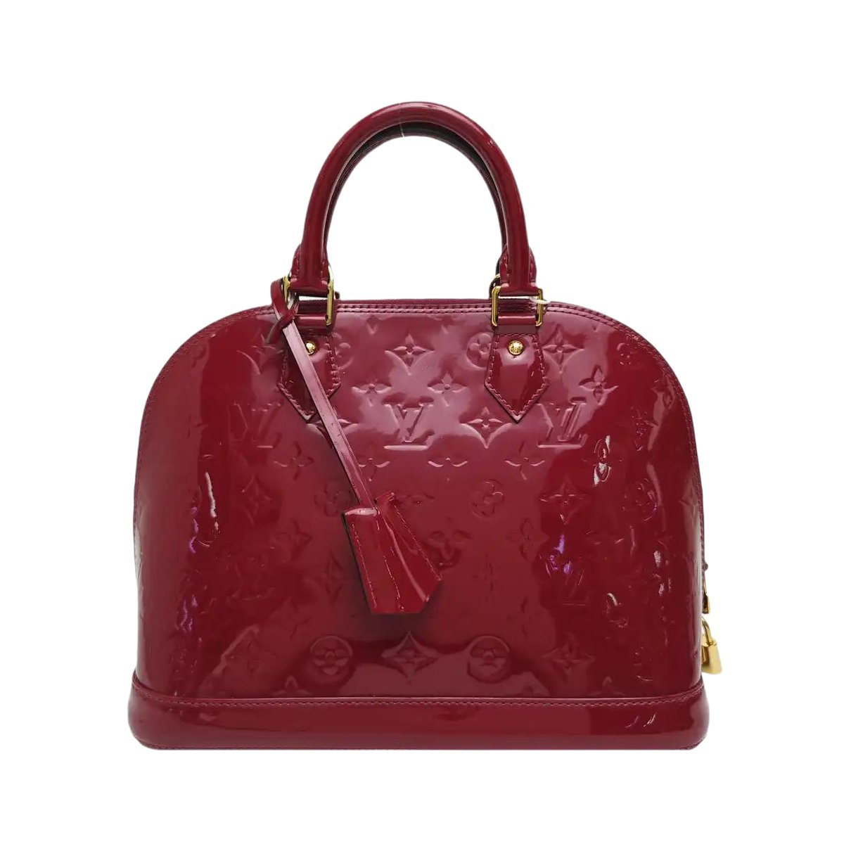 Alma patent leather handbag
