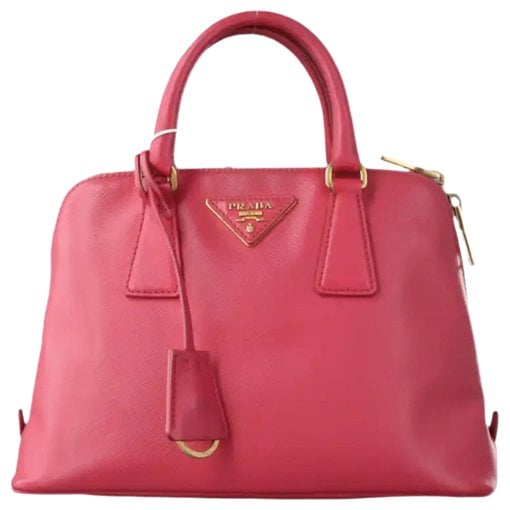 Promenade leather handbag