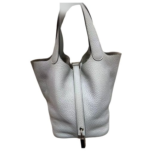 Picotin leather handbag