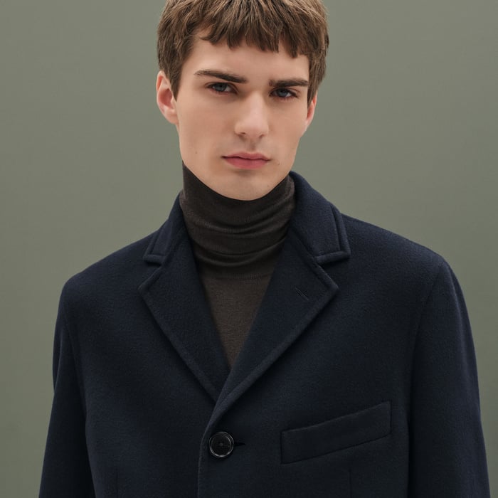 Marine Liverpool Cashmere Coat