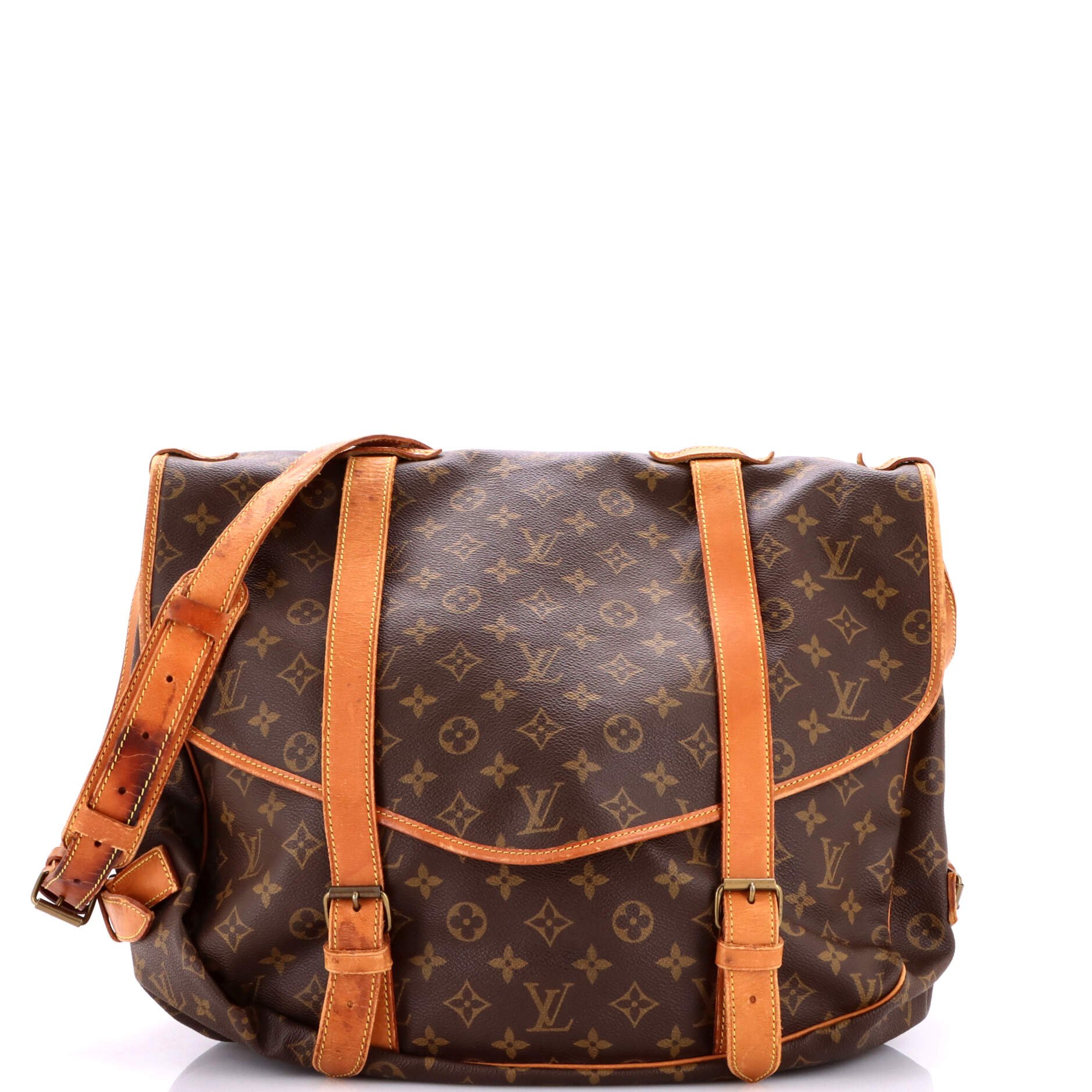 Saumur Handbag Monogram Canvas 43
