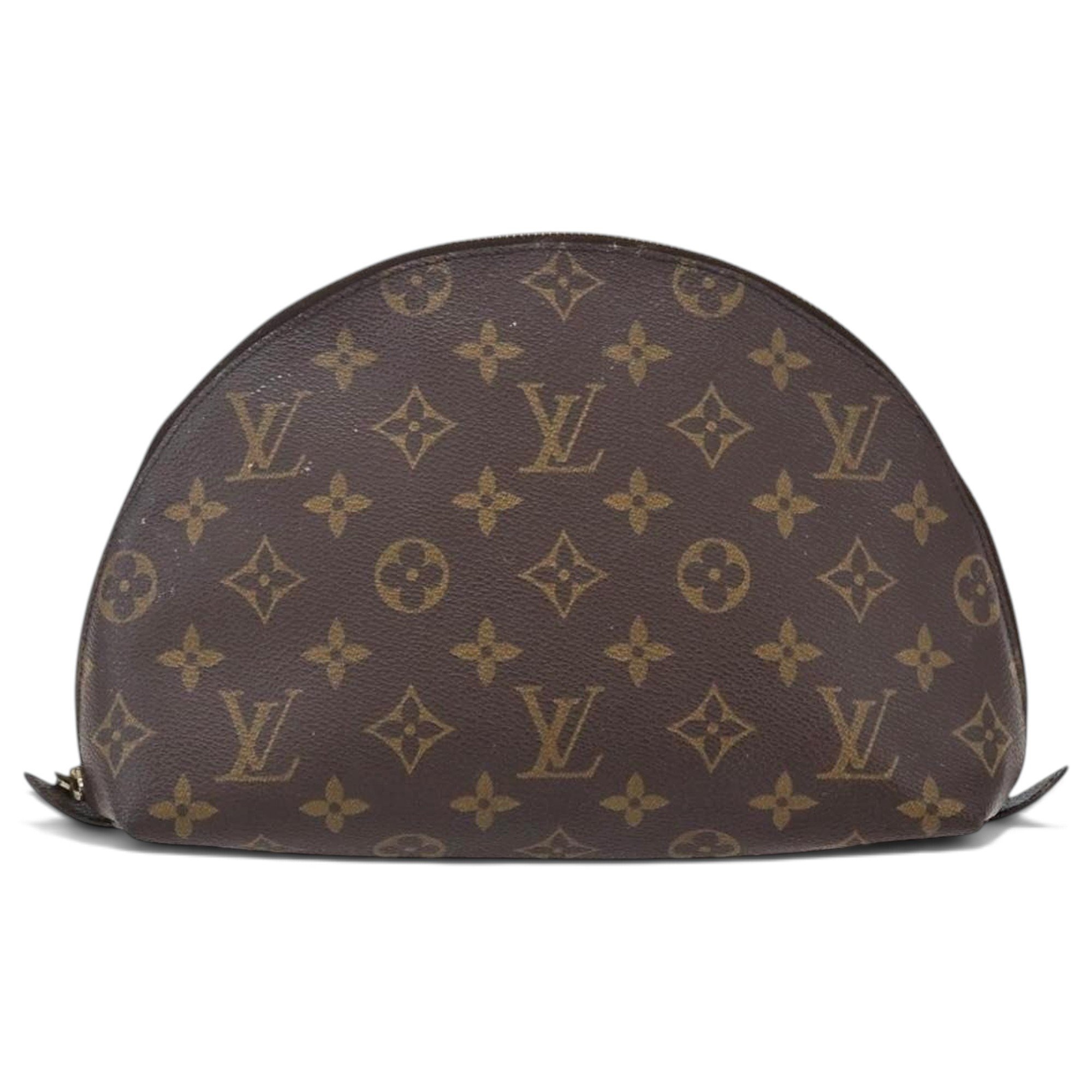 Leather vanity case
