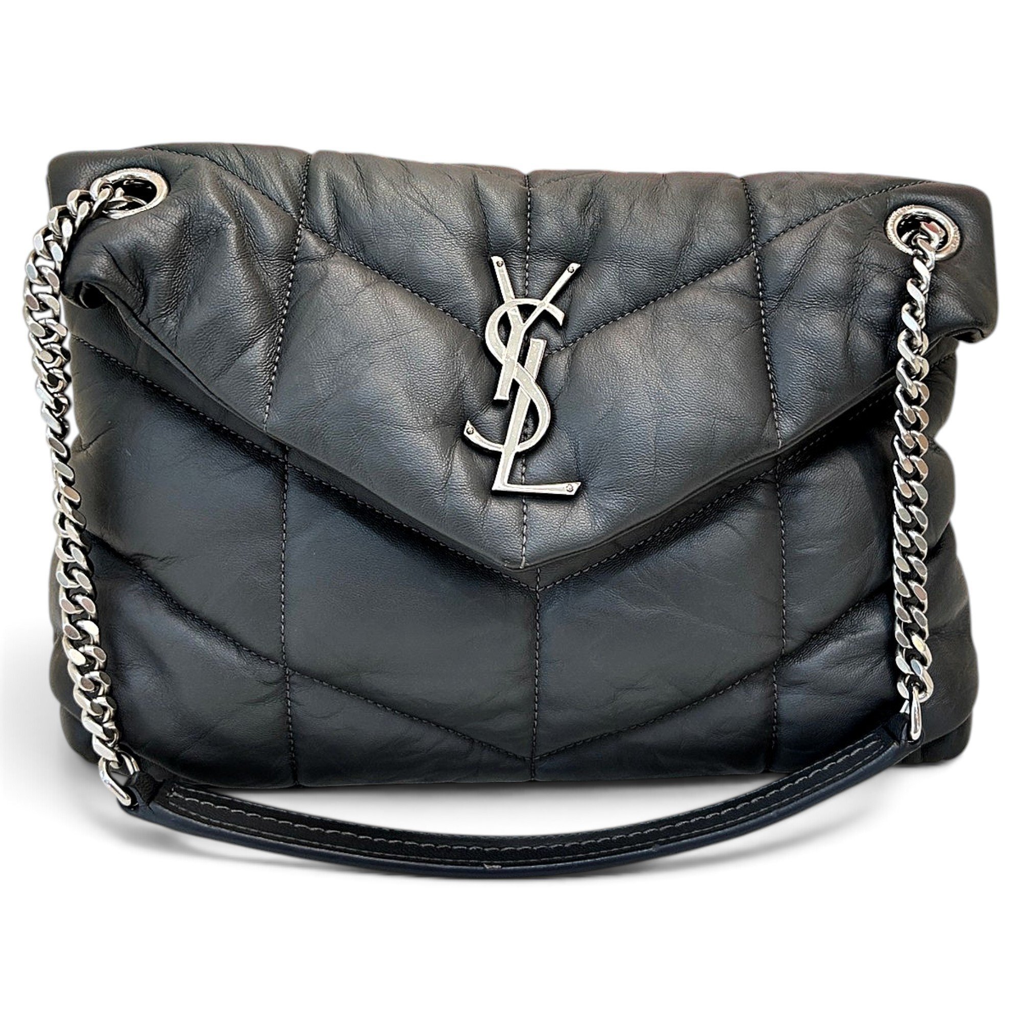 Loulou leather crossbody bag