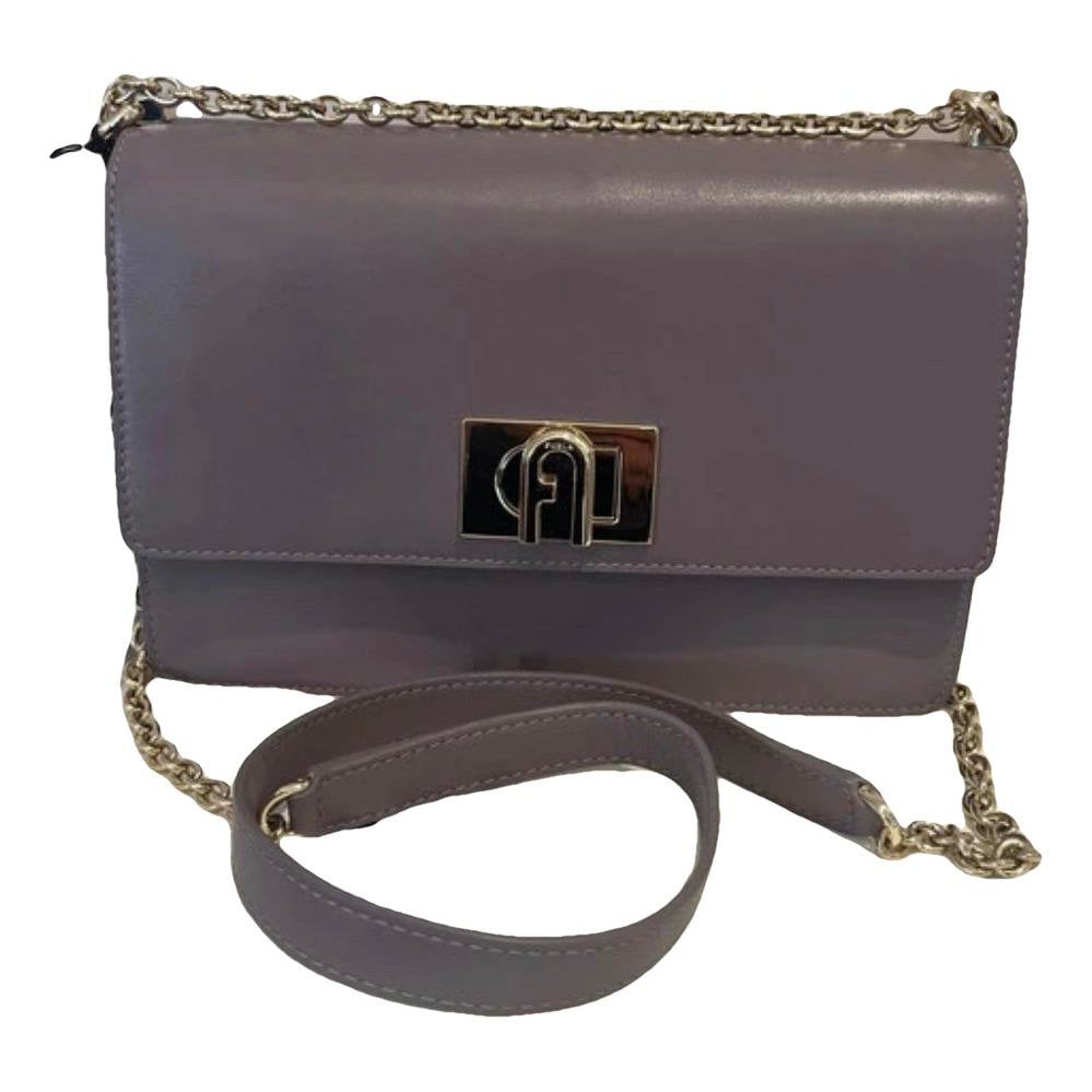 Leather crossbody bag