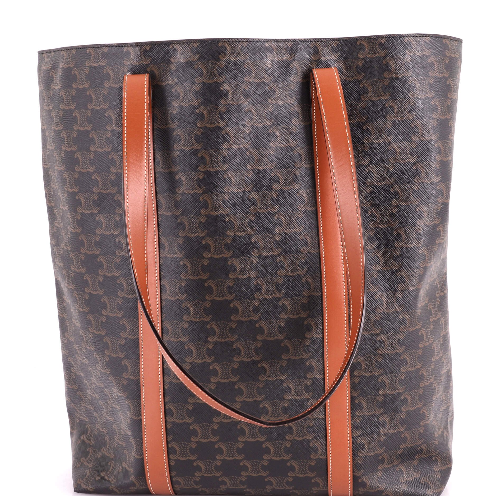 Museum Shopper Tote Triomphe Canvas Tall