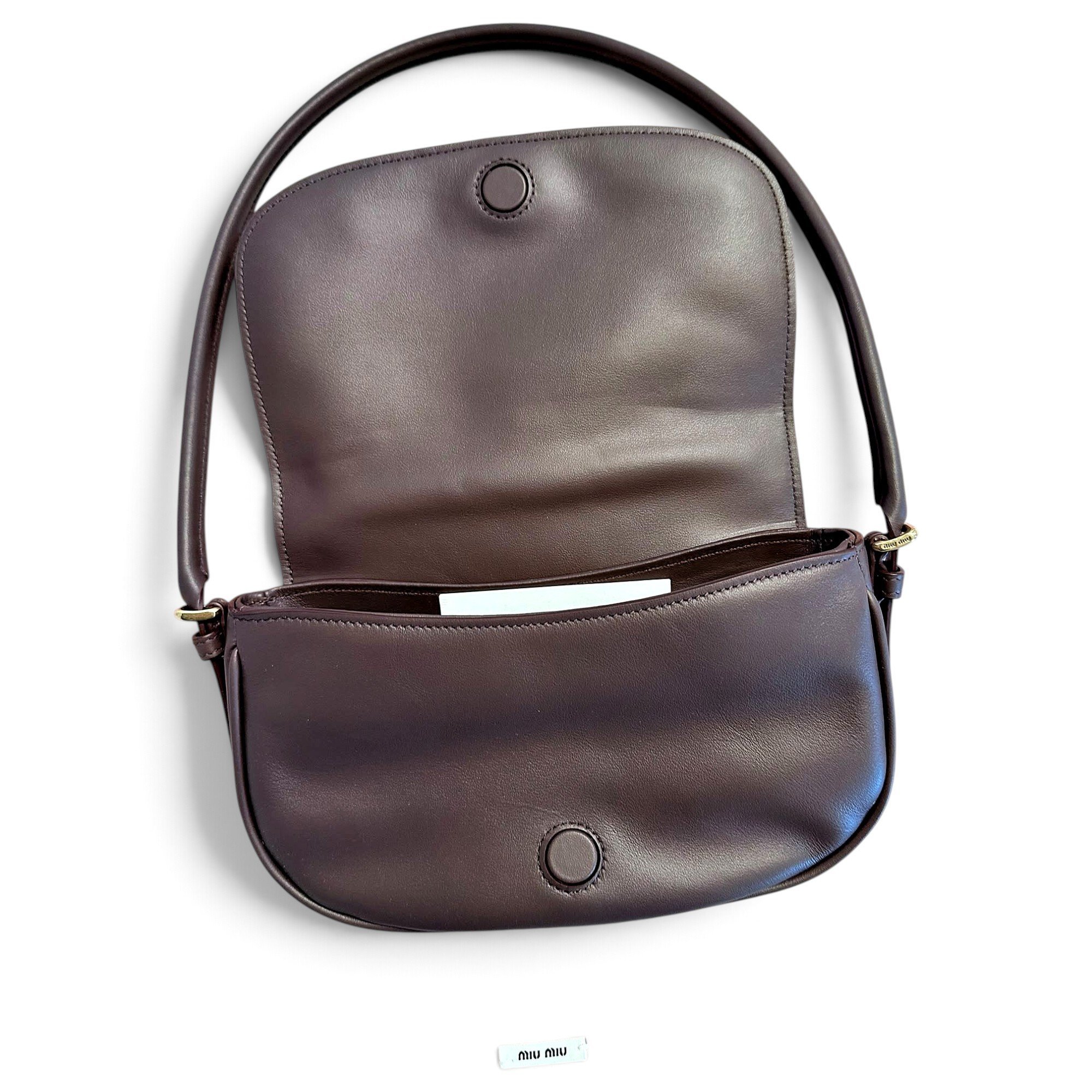 Miu Miu Vitello leather handbag