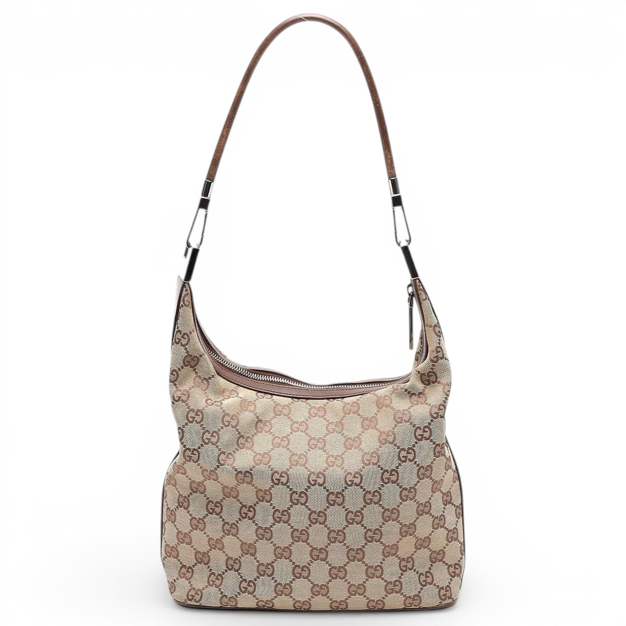 Hobo leather handbag