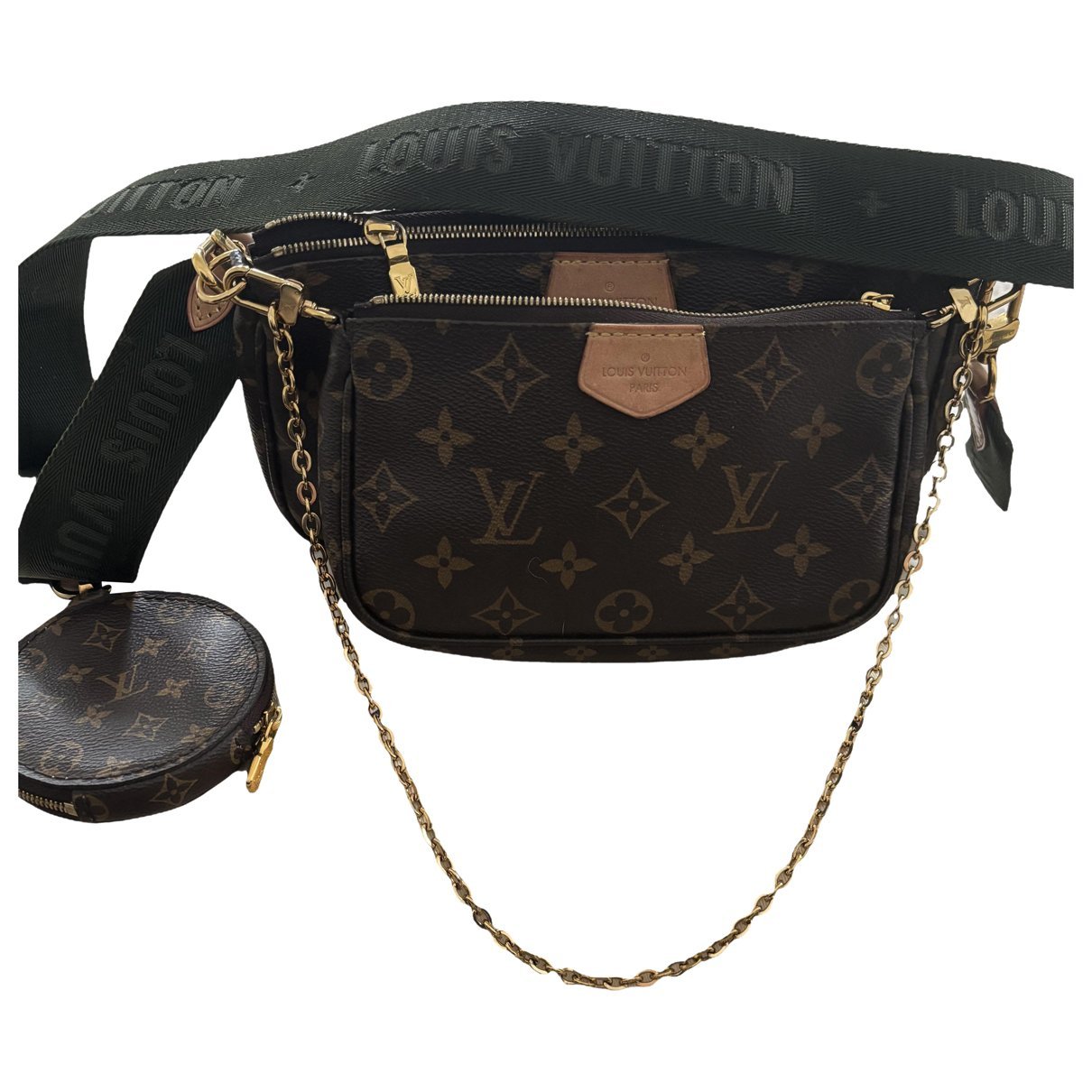 Multi Pochette Accessoires leather crossbody bag