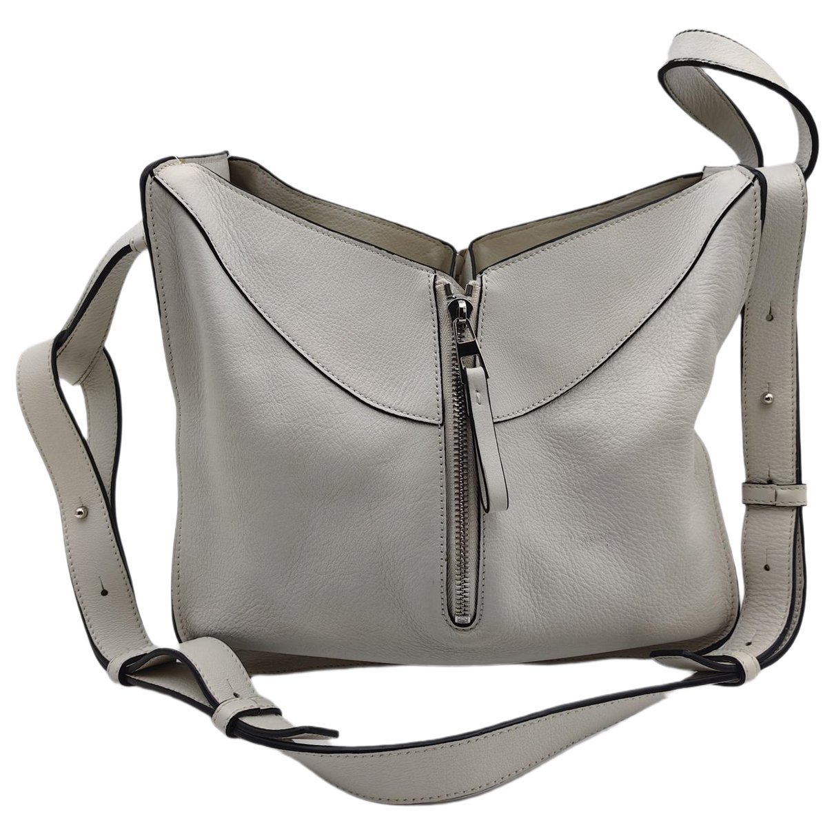 Hammock leather handbag
