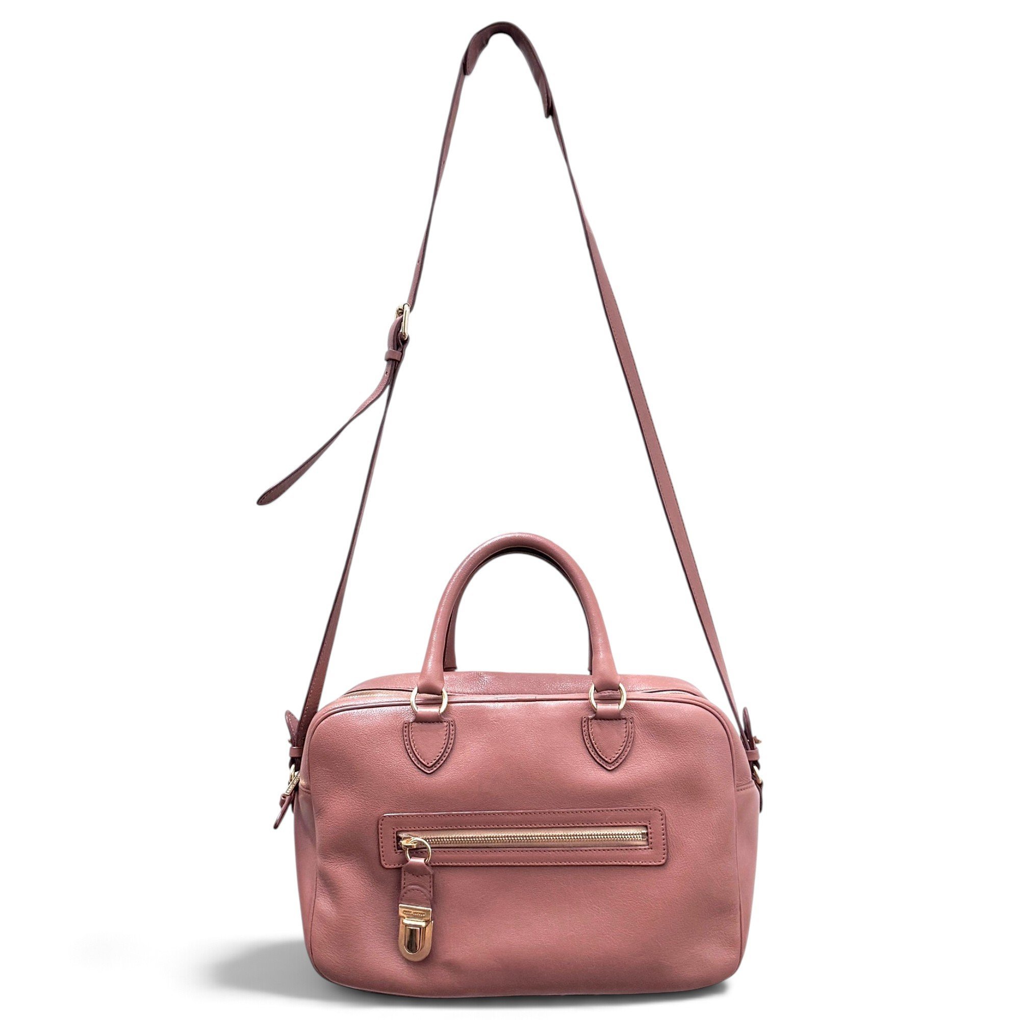 Leather handbag