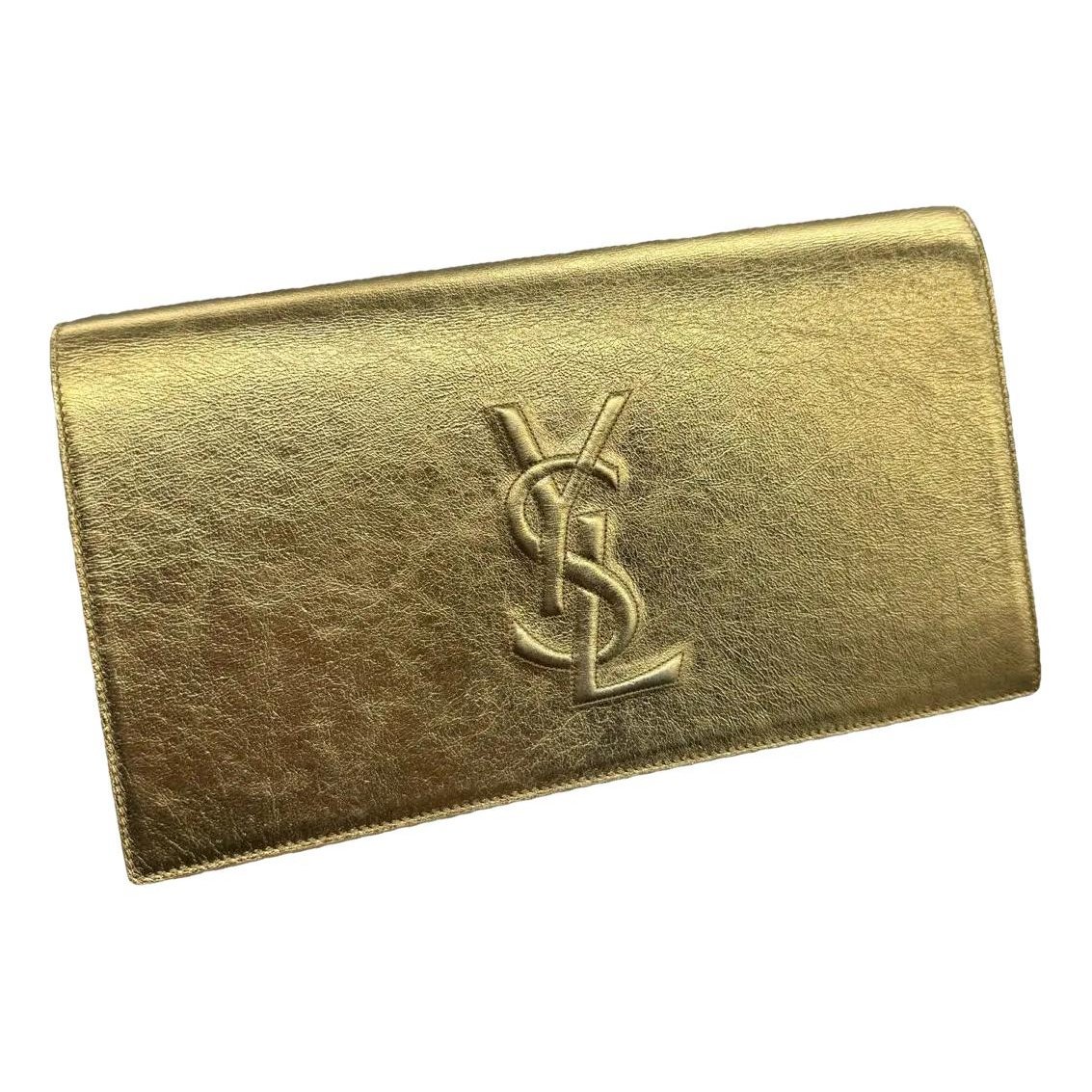 Kate monogramme leather clutch bag
