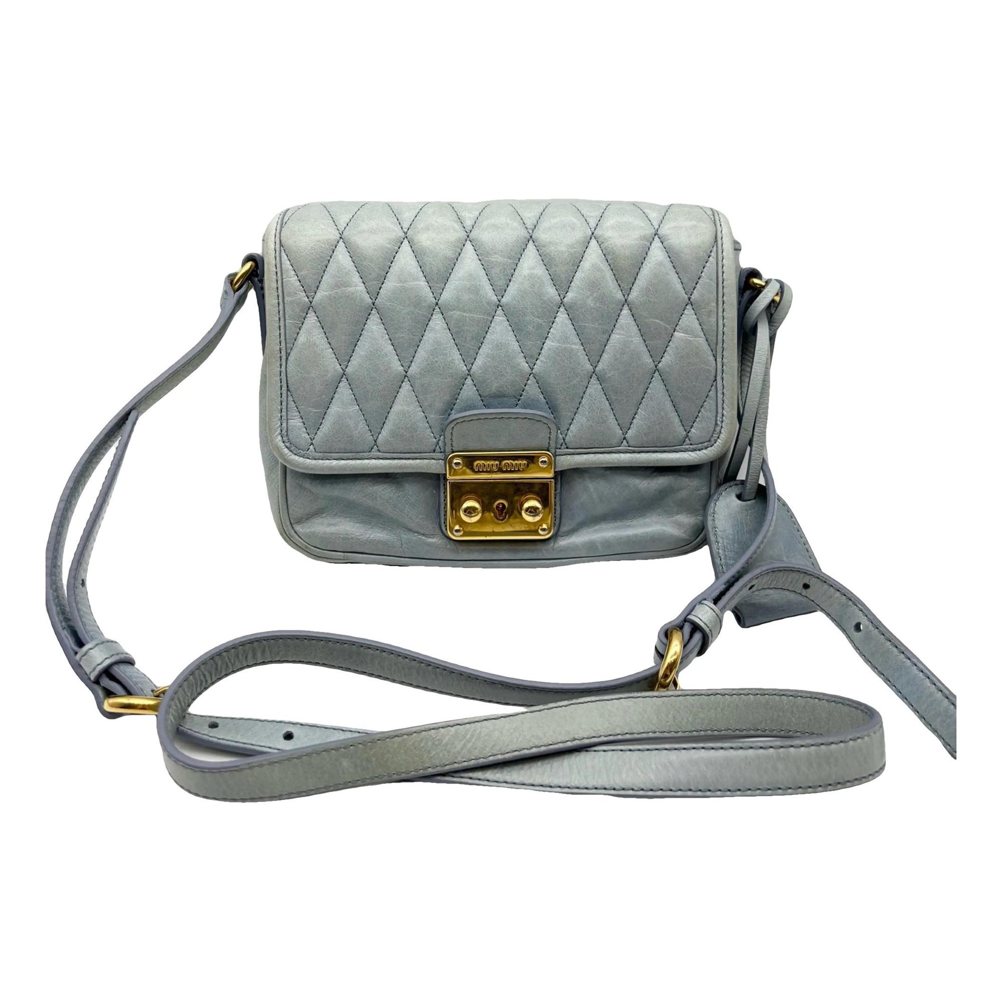 Leather crossbody bag