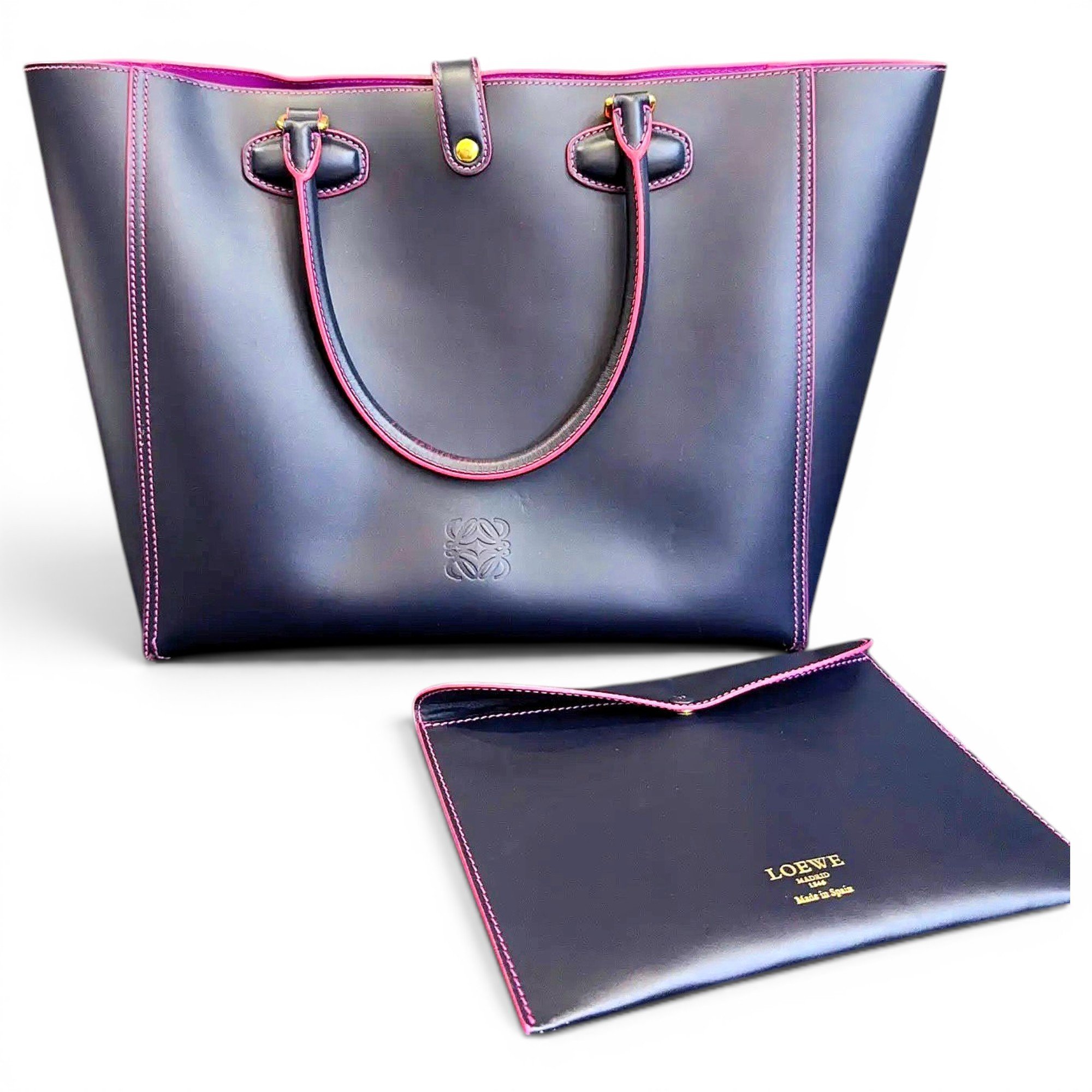 Léo leather handbag