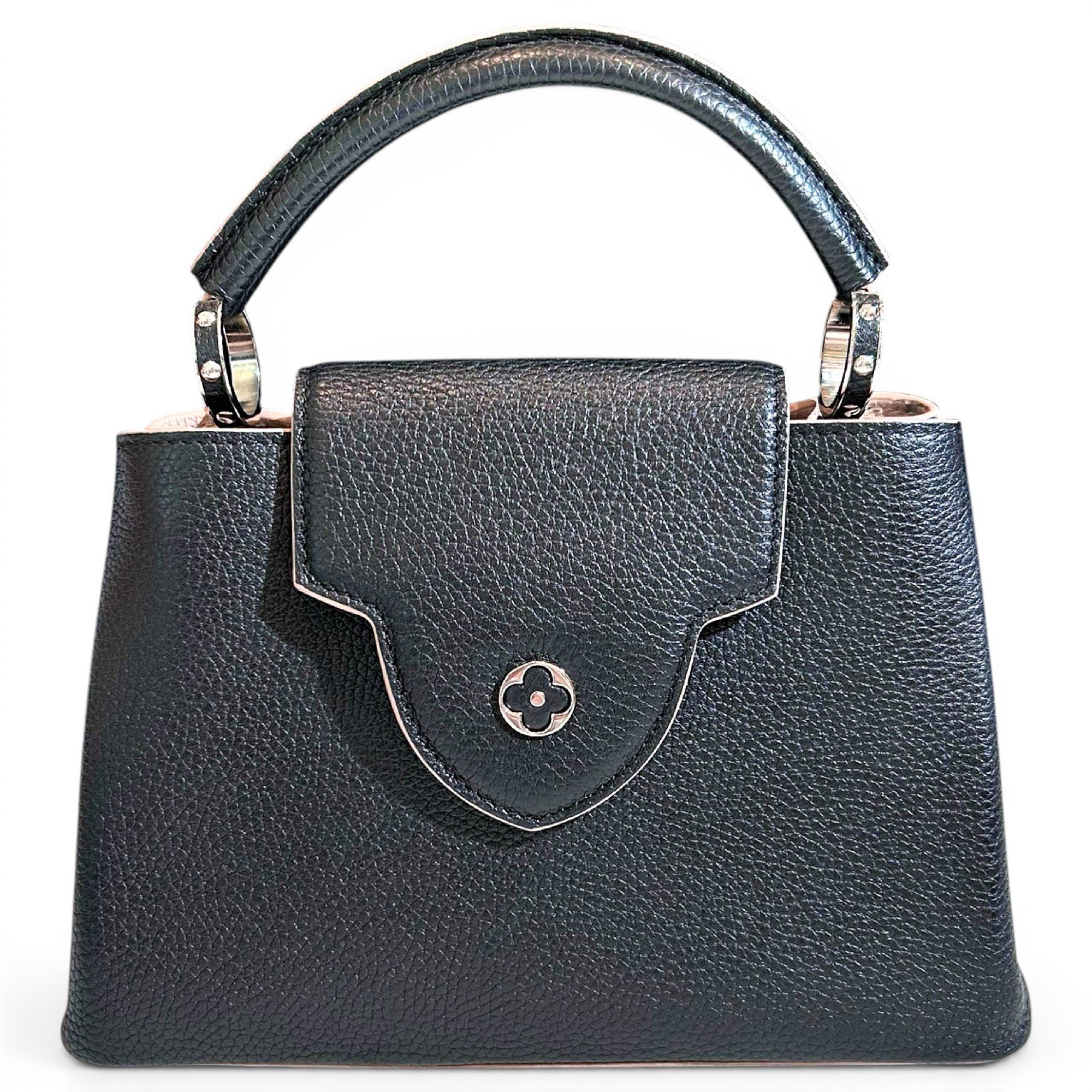 Capucines leather handbag