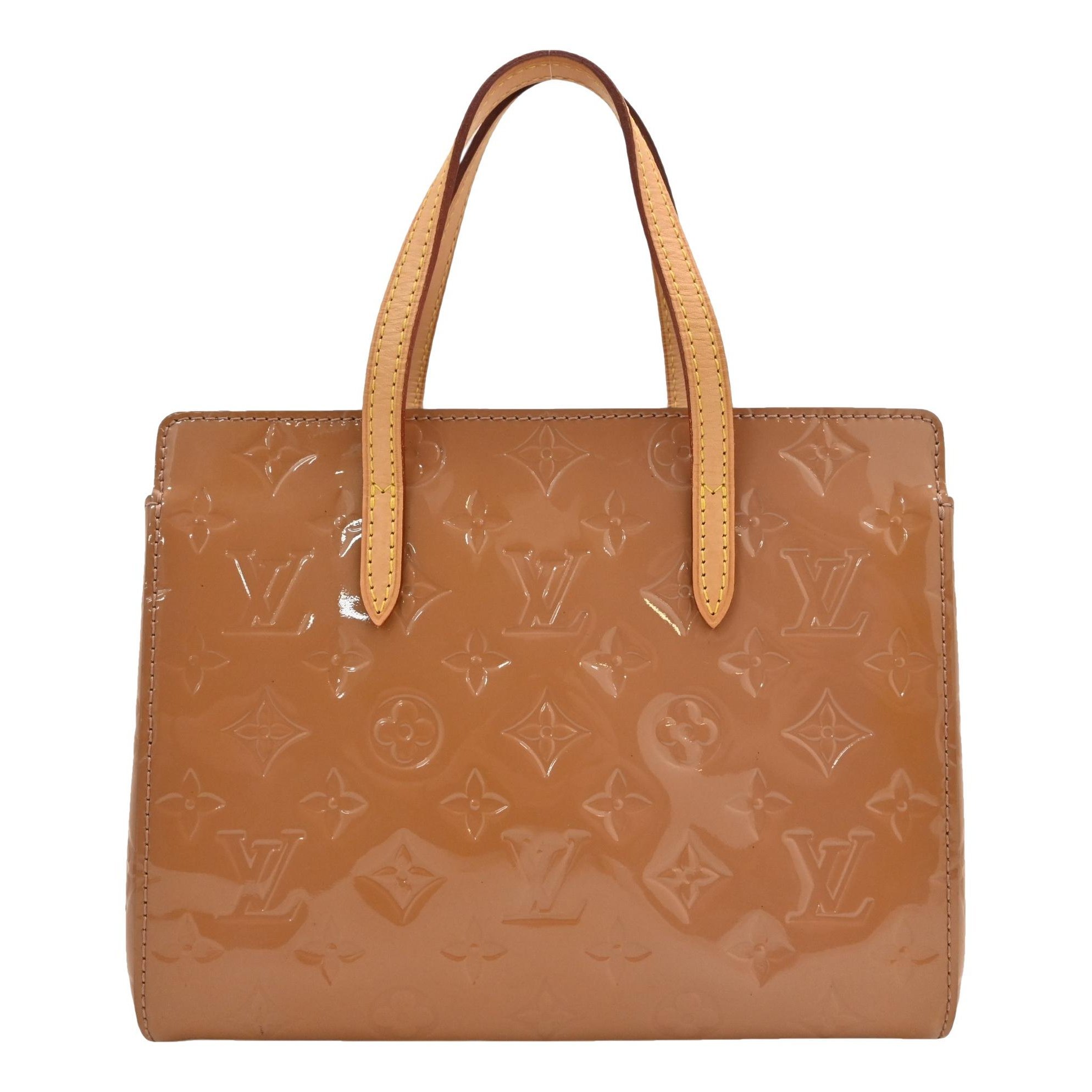 Catalina patent leather handbag