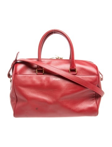 Leather Classic Duffle 6 Crossbody Bag