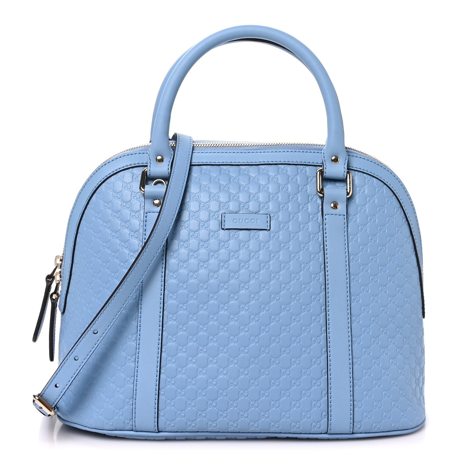 Gucci Microguccissima Medium Dome Bag Mineral Blue