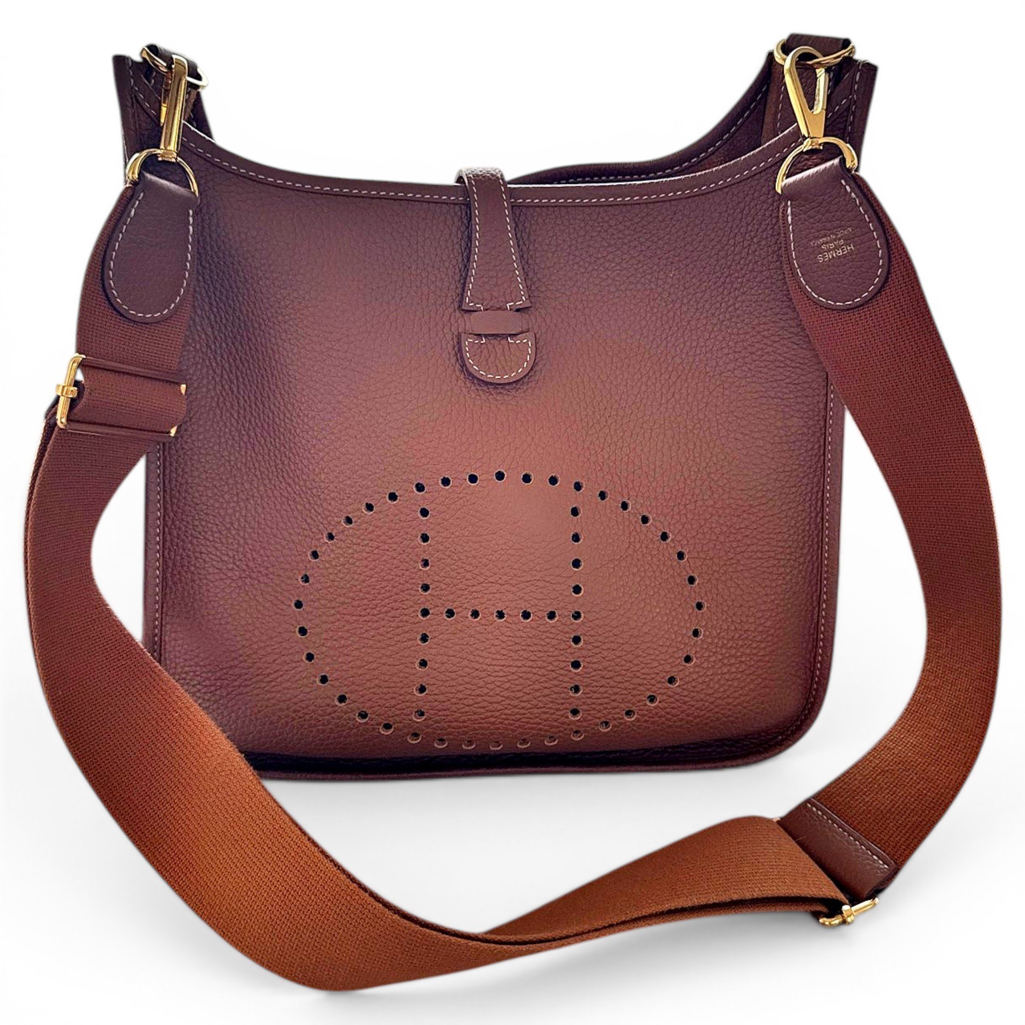 Evelyne leather crossbody bag
