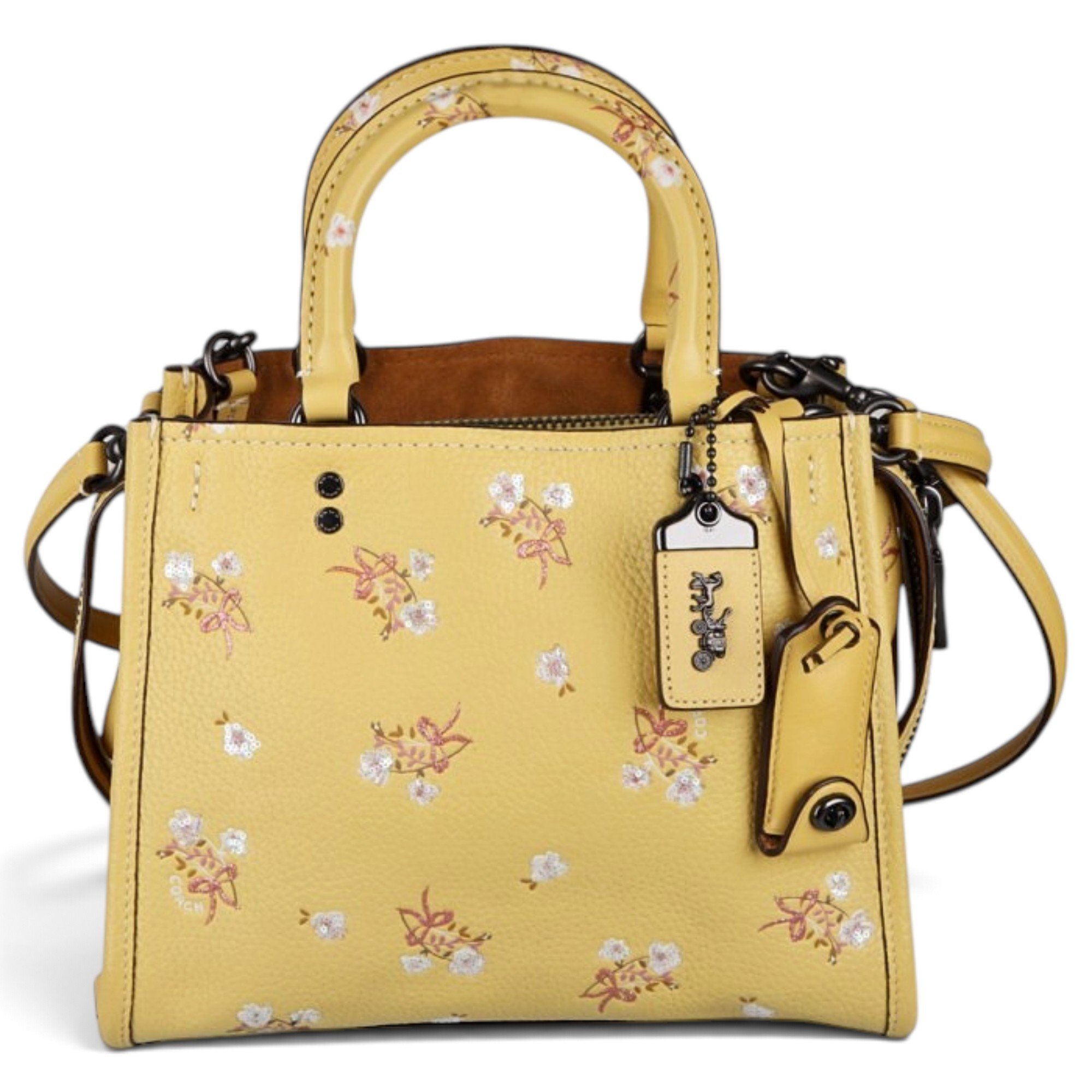 Leather tote