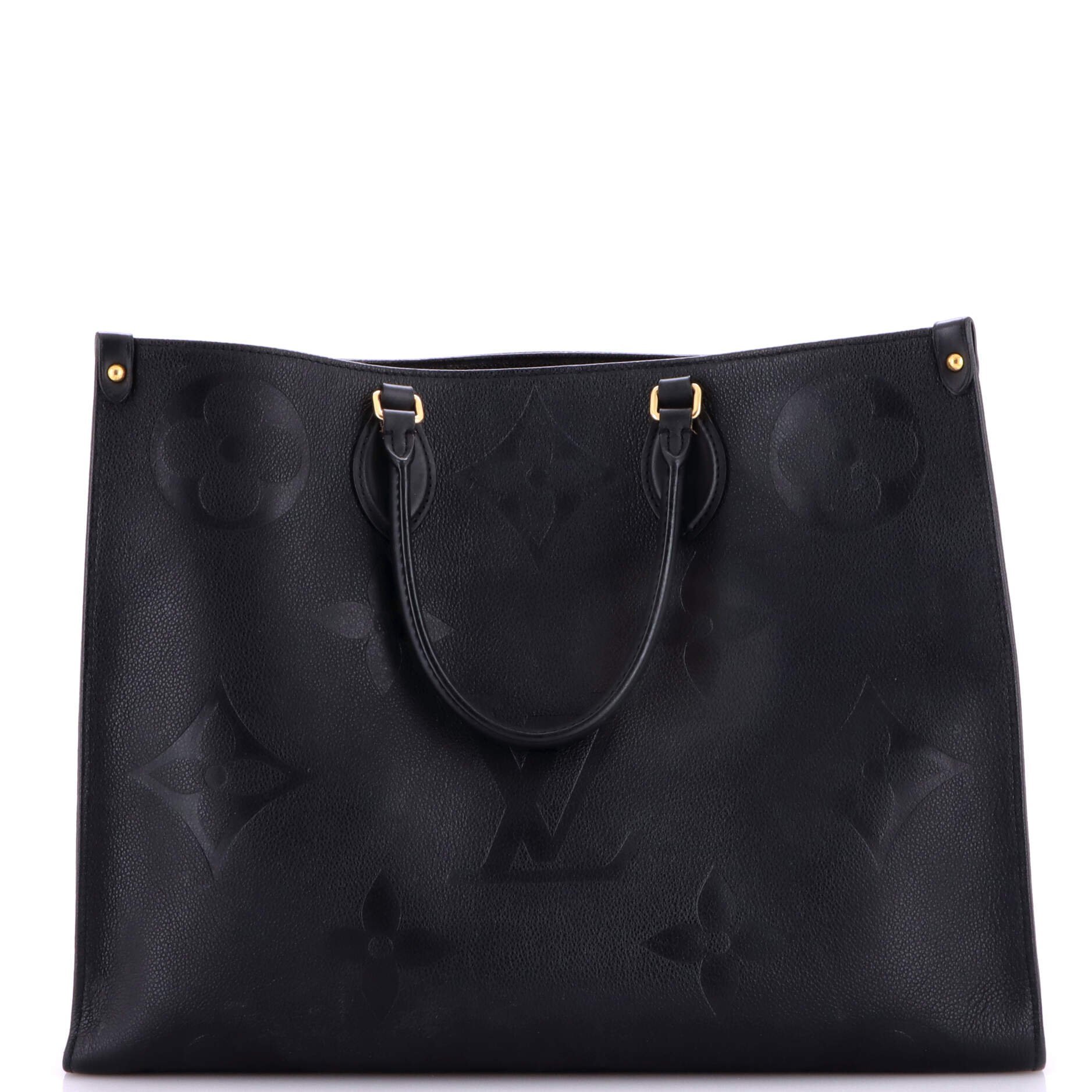 Leather tote