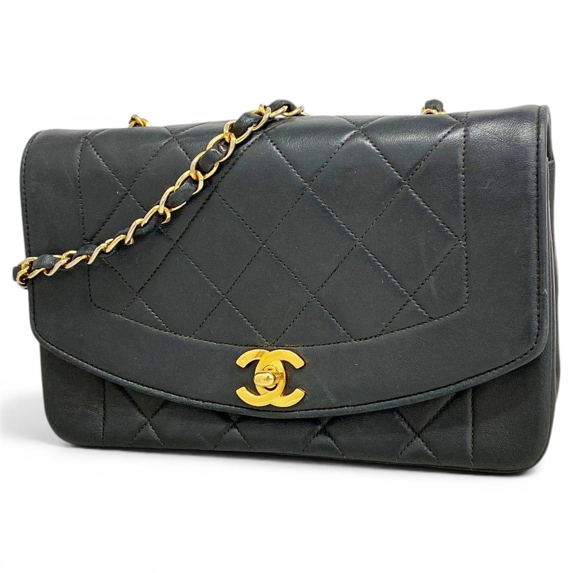 Diana leather handbag